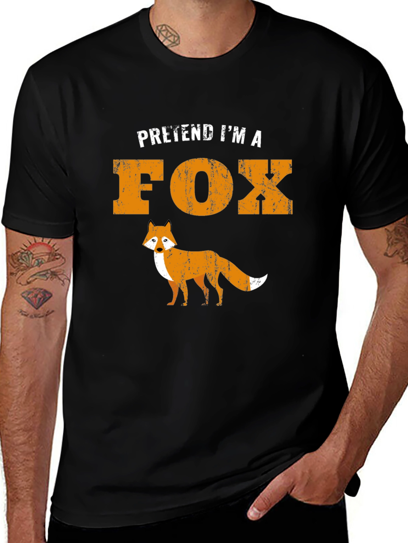 Pretend Im A Fox Graphic Tee