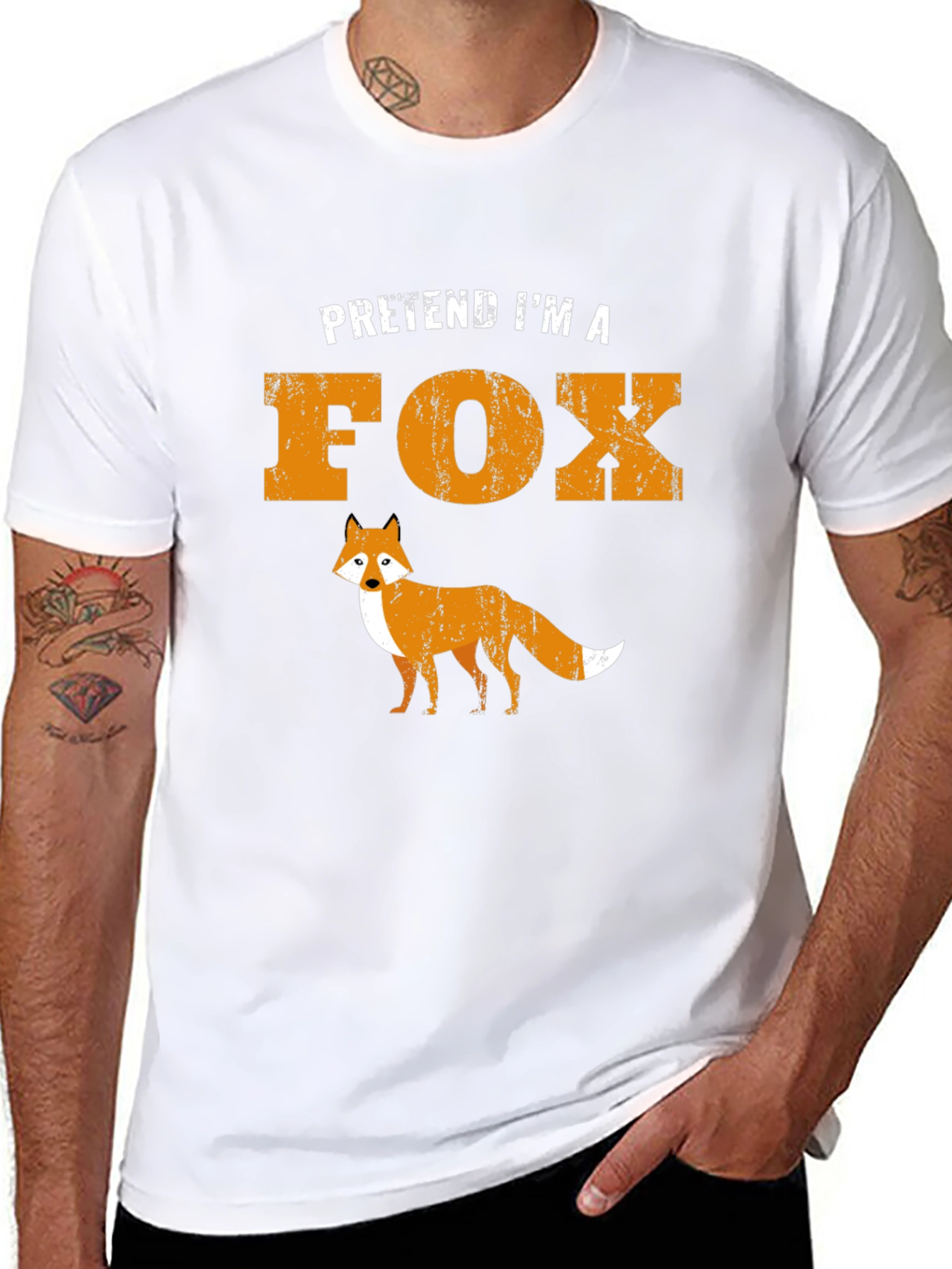 Pretend Im A Fox Graphic Tee