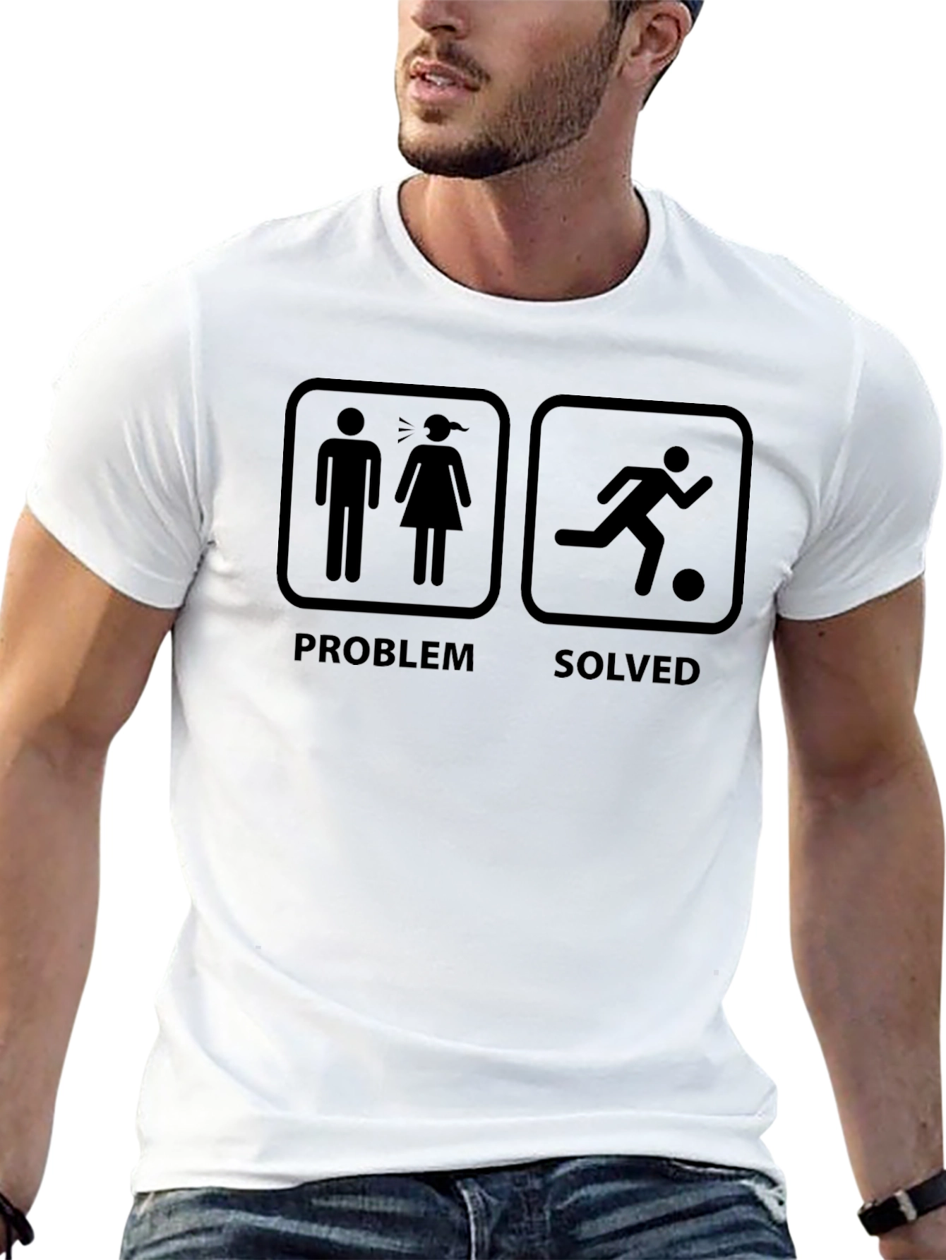 Problem Solved Soccer T-Shirt