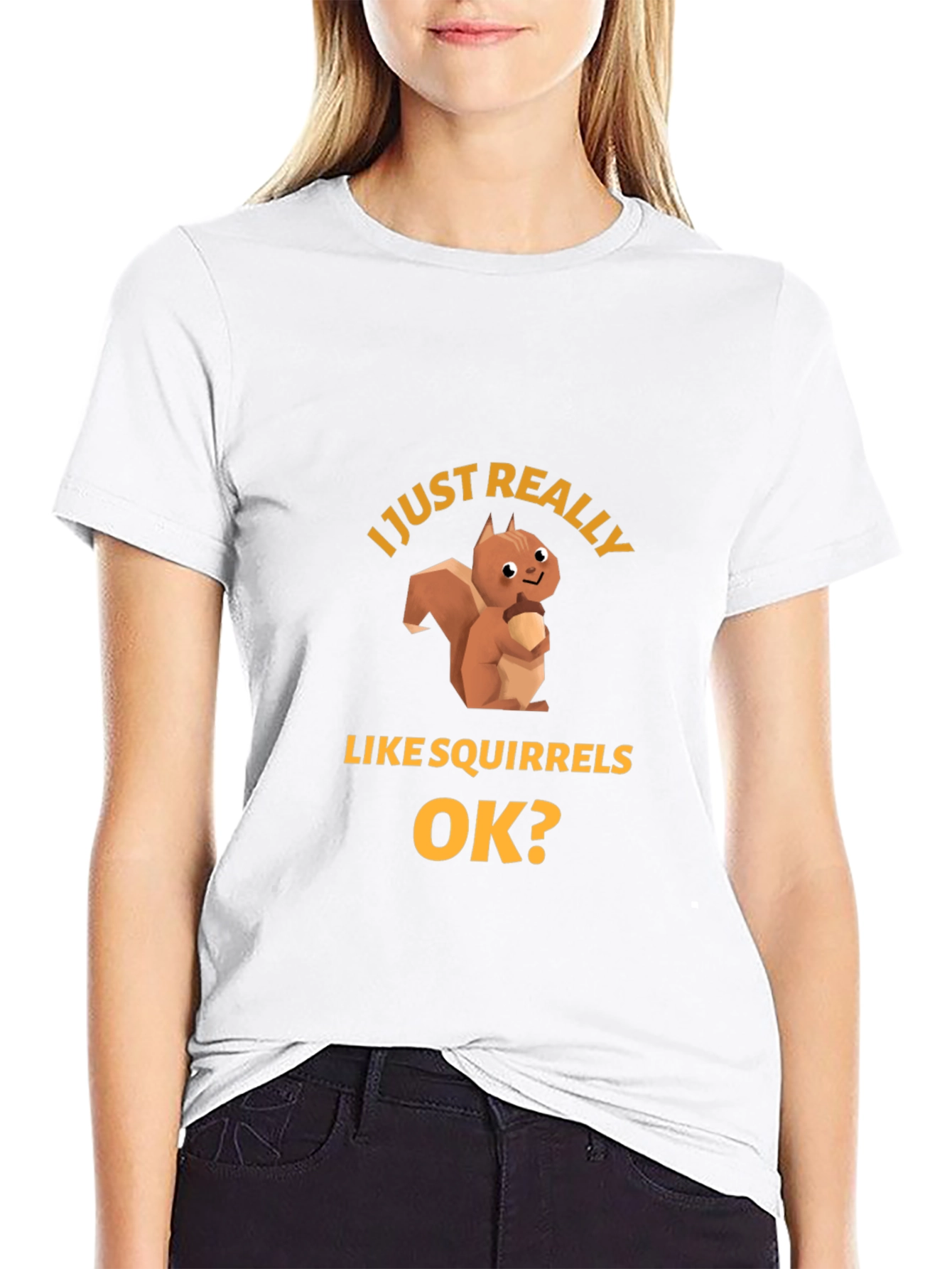 Squirrel Lover T-Shirt - Funny Graphic Tee