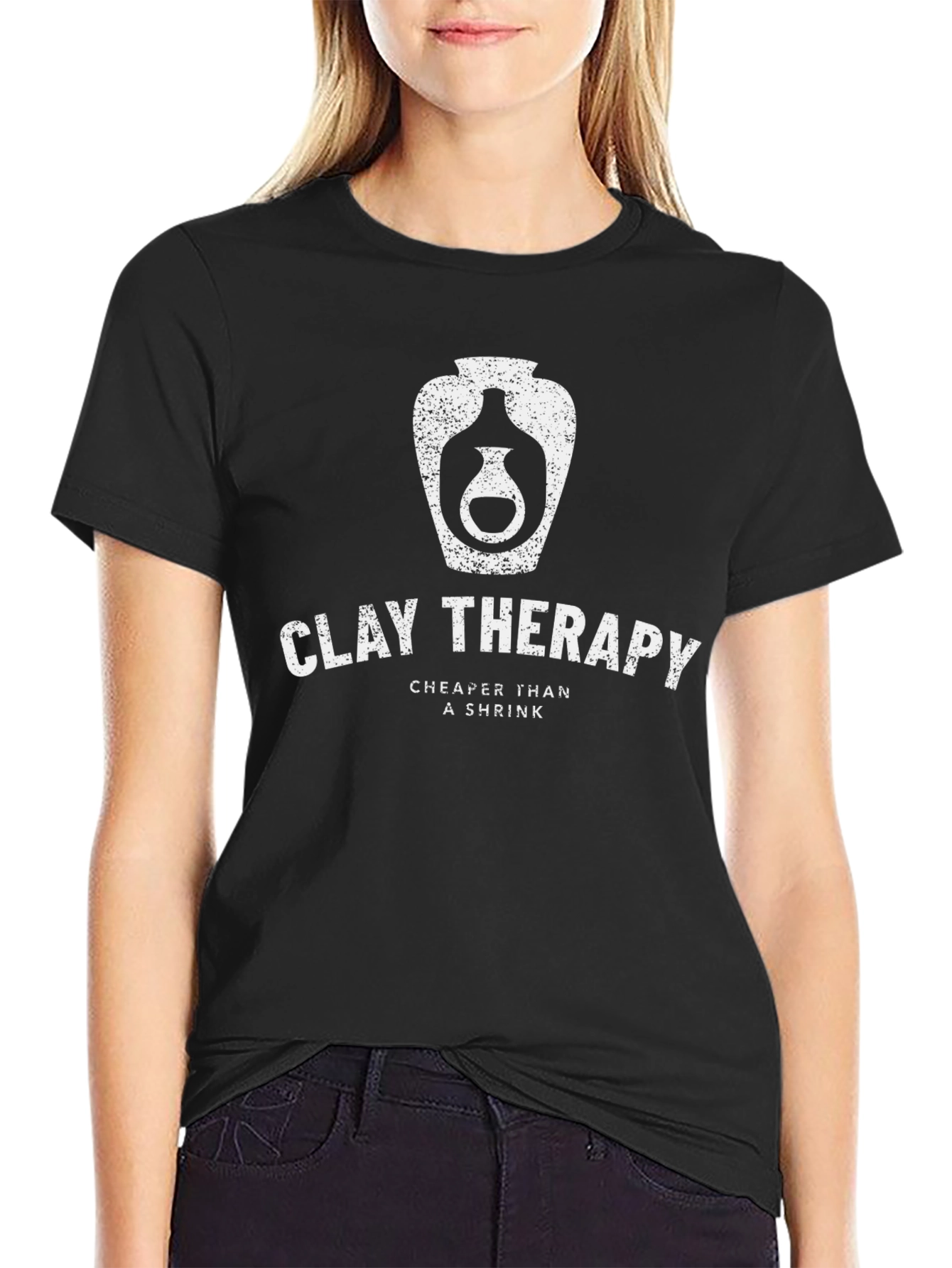 Clay Therapy T-Shirt - Pottery Lover Gift