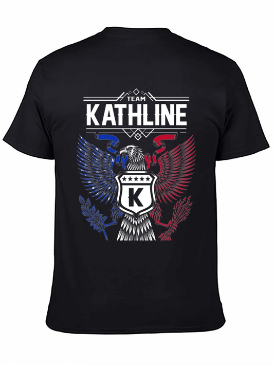 Team Kathline Eagle Crest T-Shirt - Patriotic Design