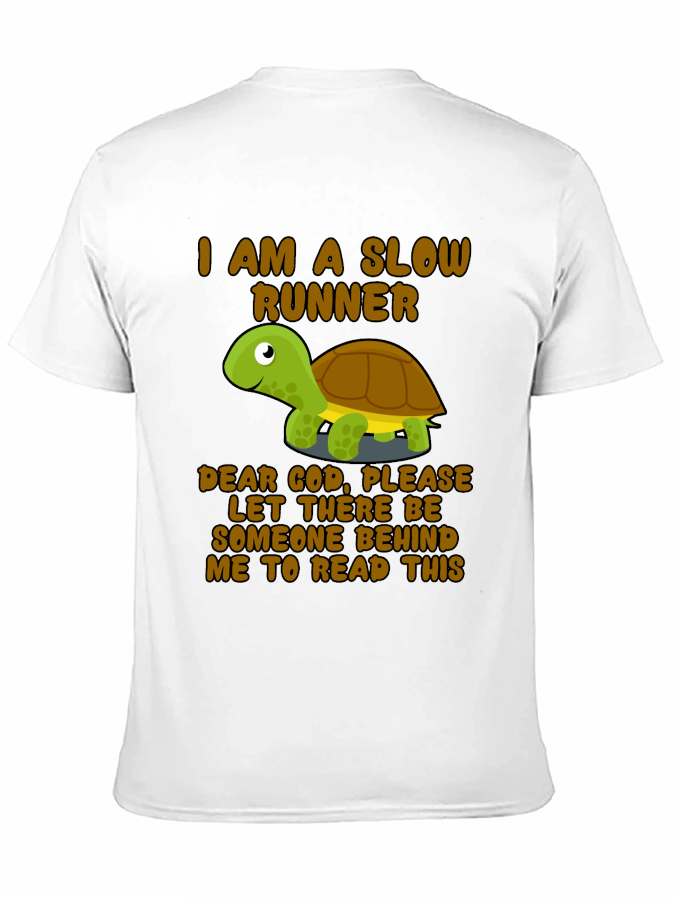 Funny Turtle Slow Runner T-Shirt