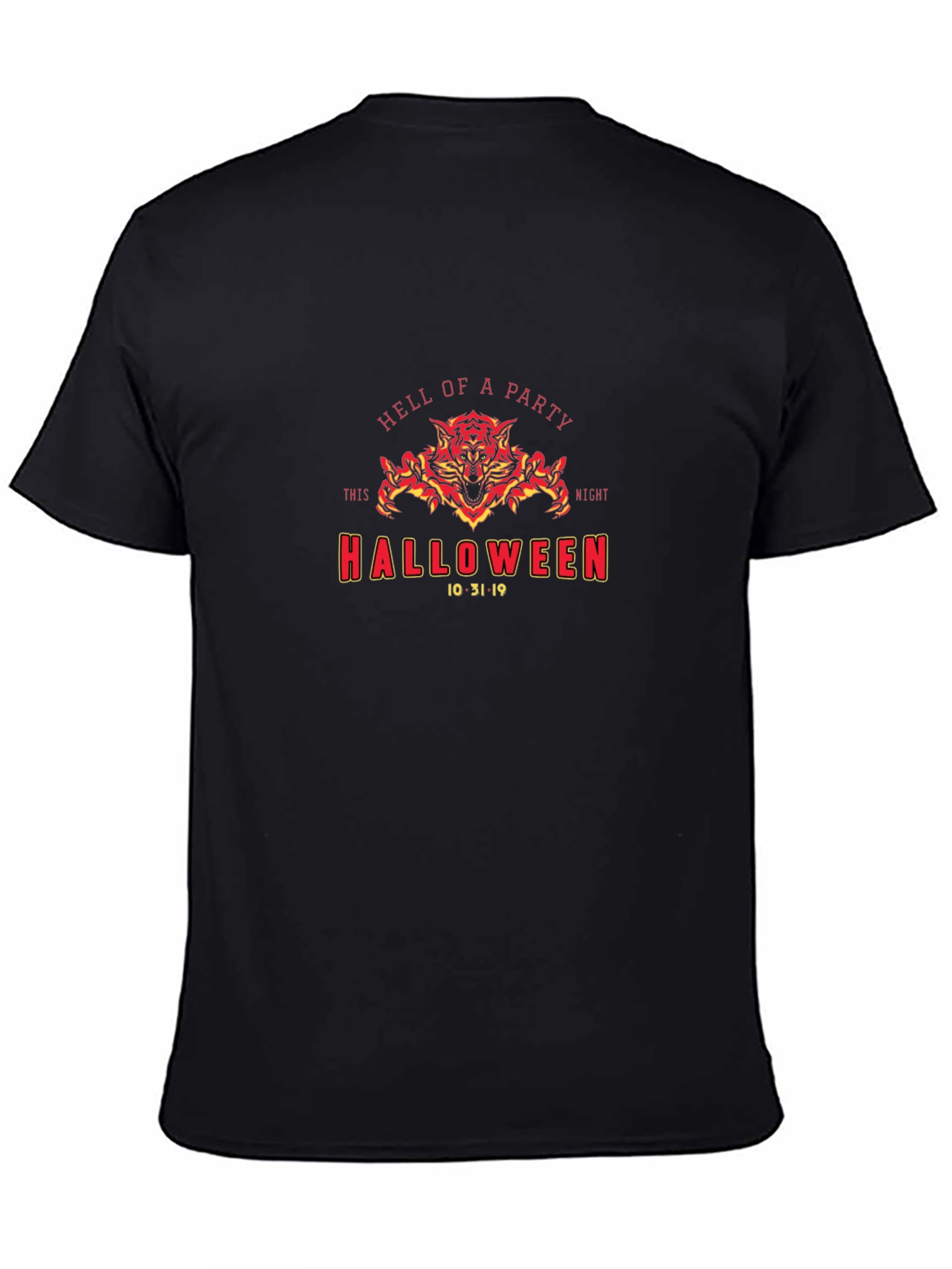 Halloween Party Graphic T-Shirt