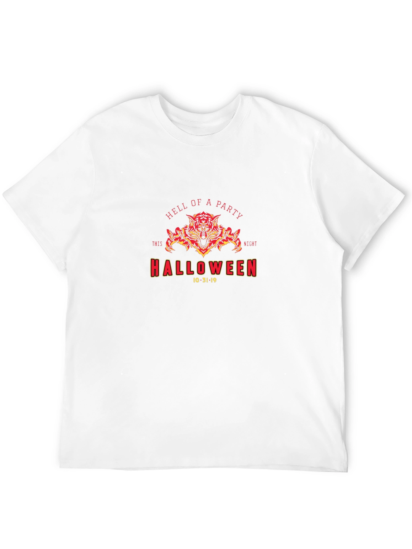 Halloween Party Graphic T-Shirt