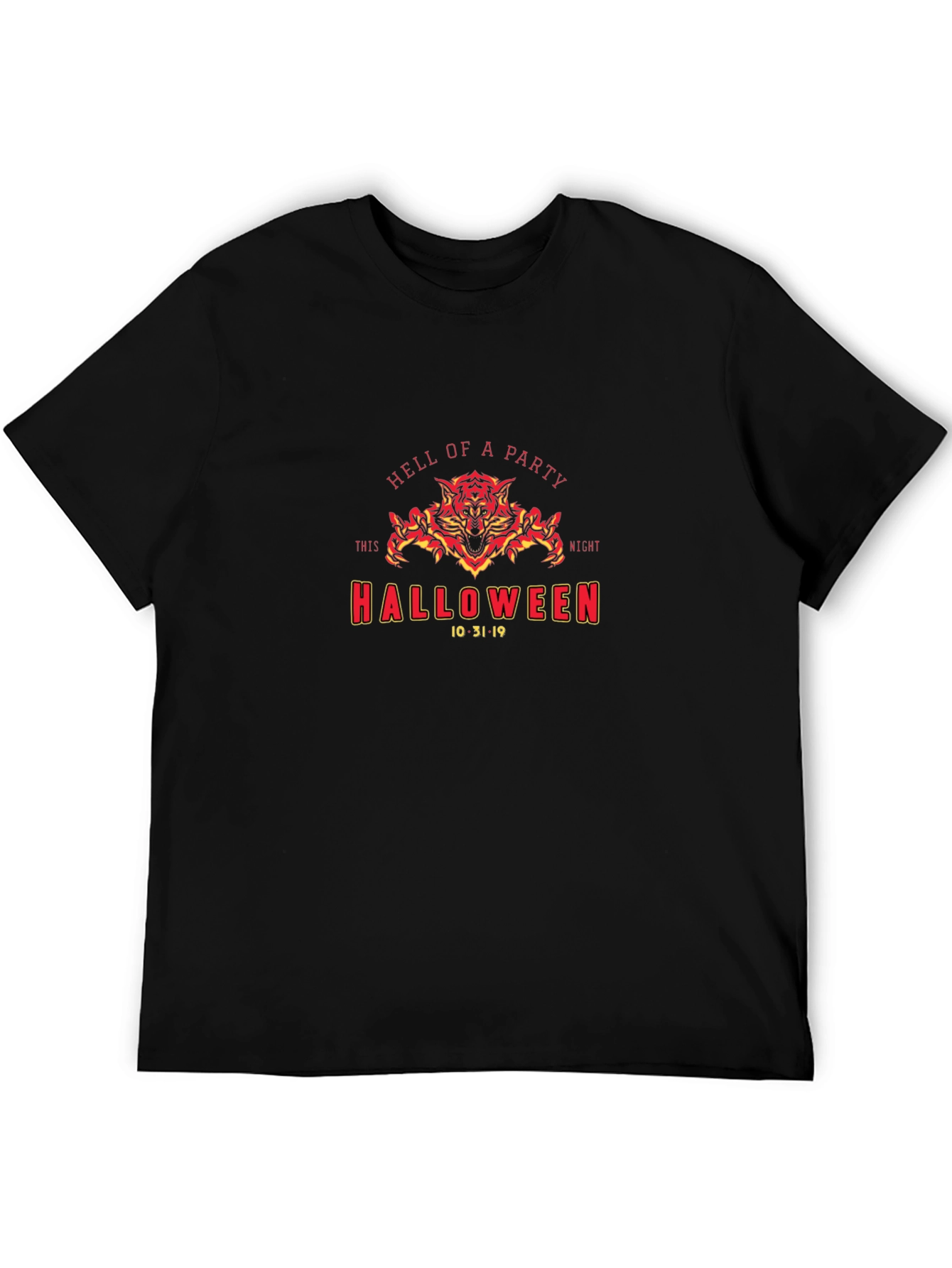Halloween Party Graphic T-Shirt