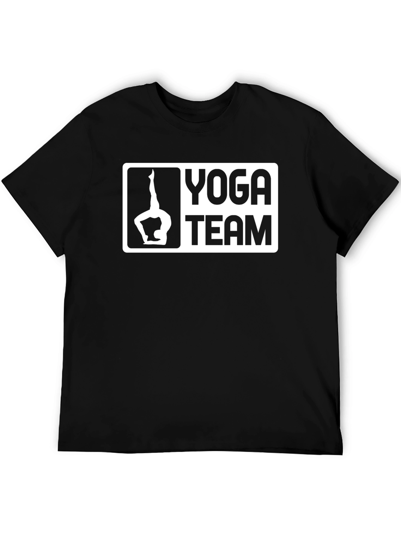 Yoga Team Graphic Tee - Black