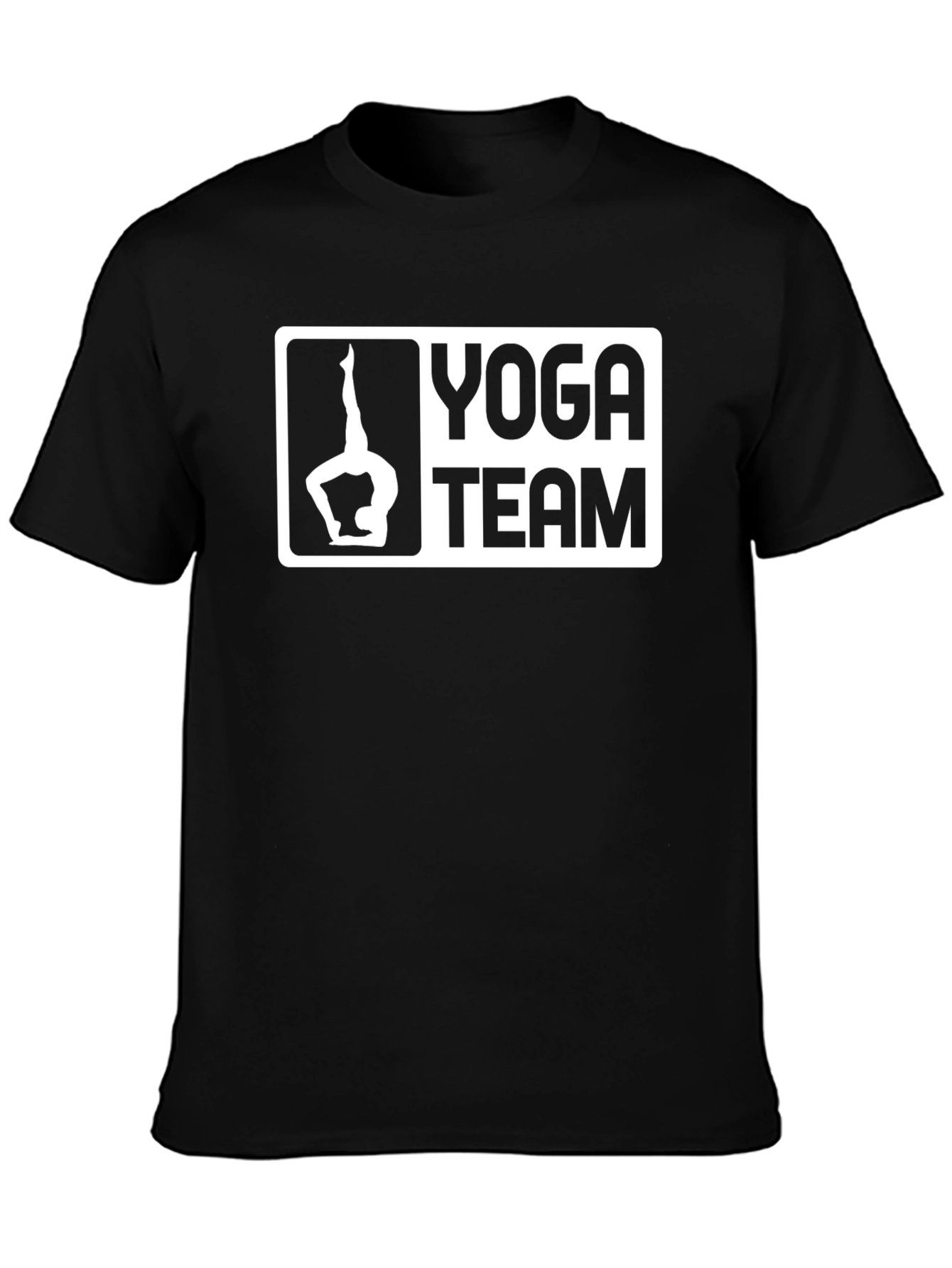 Yoga Team Graphic Tee - Black