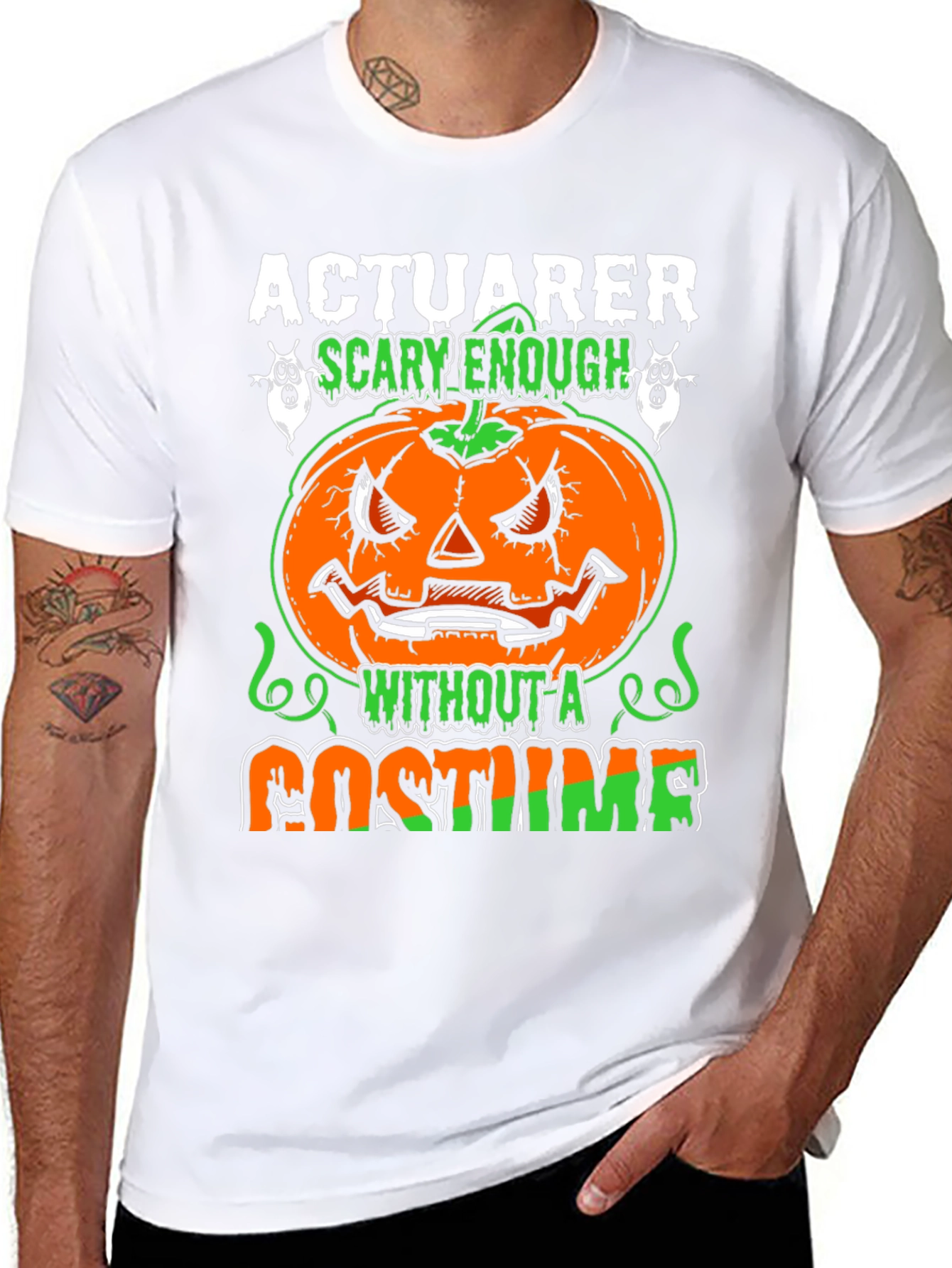 Actuary Halloween T-Shirt