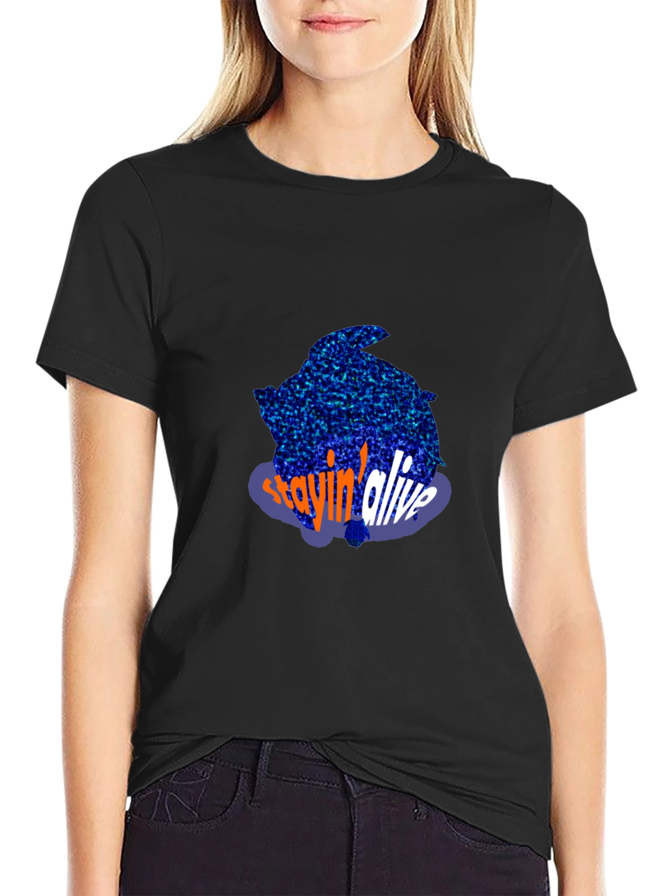 Stayin Alive Graphic Tee