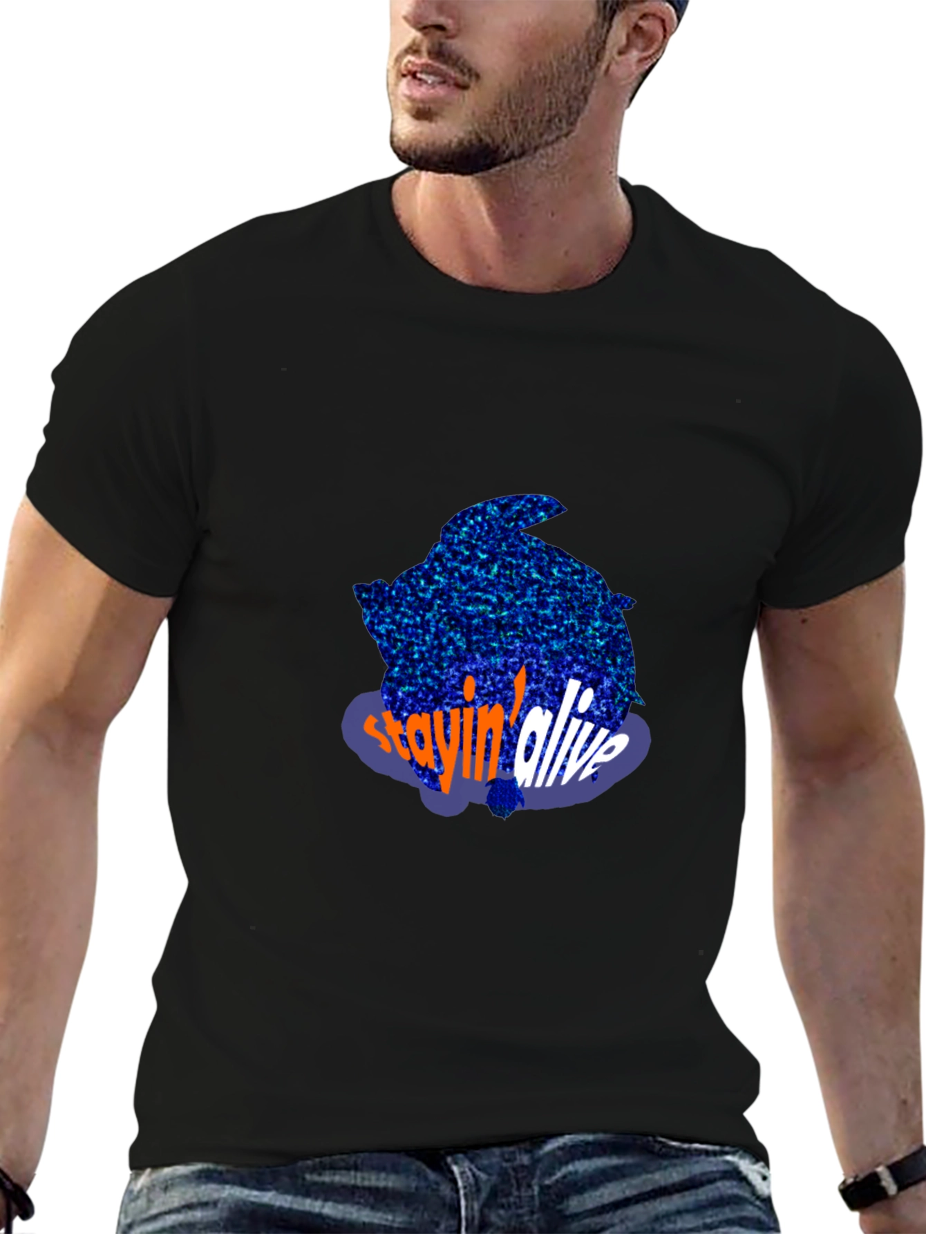Stayin Alive Graphic Tee