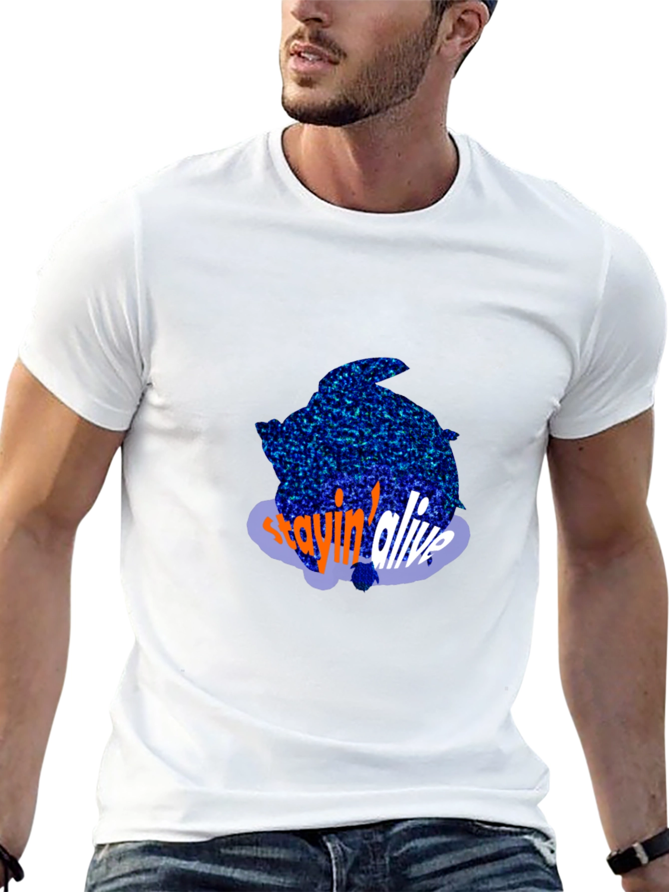 Stayin Alive Graphic Tee