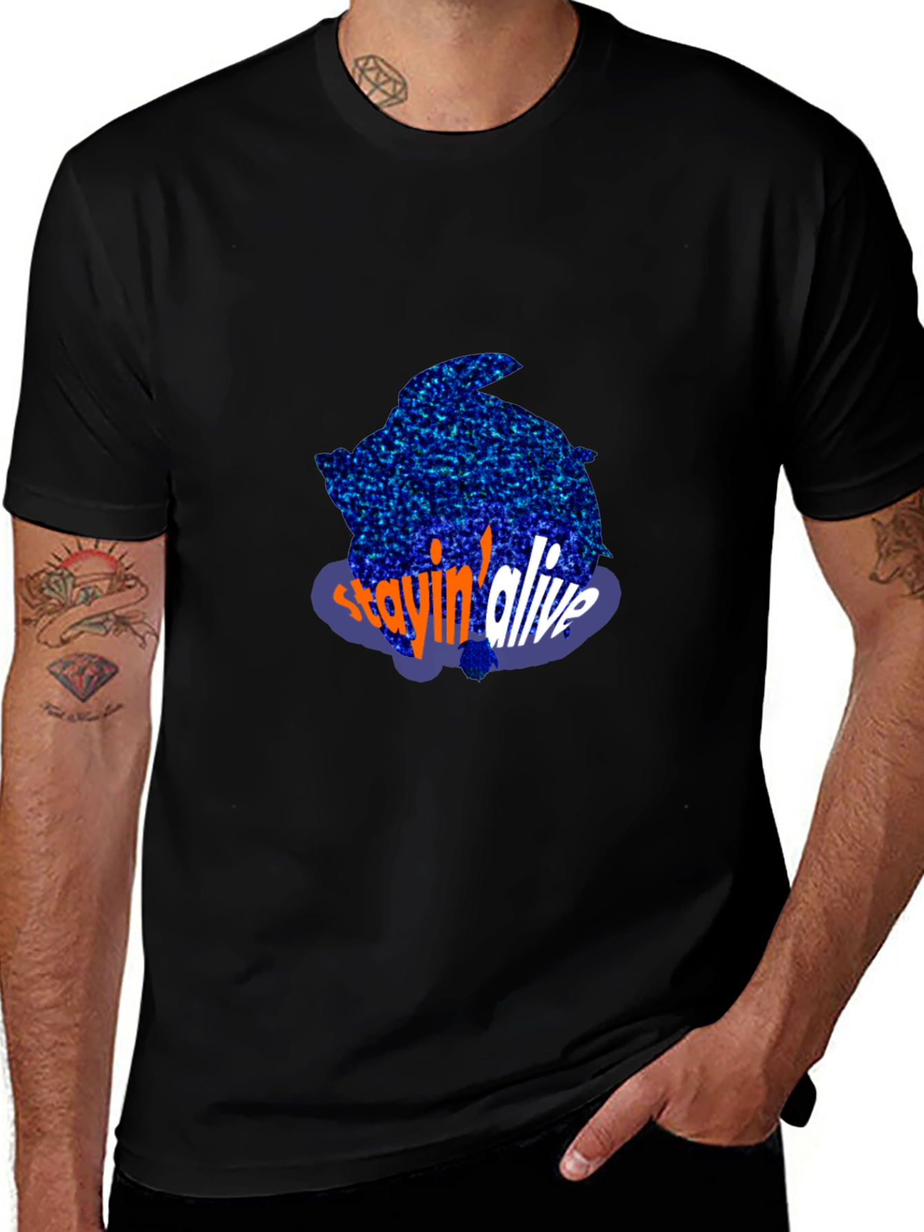 Stayin Alive Graphic Tee
