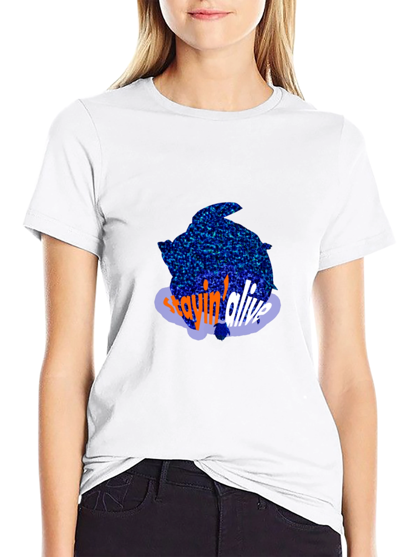 Stayin Alive Graphic Tee
