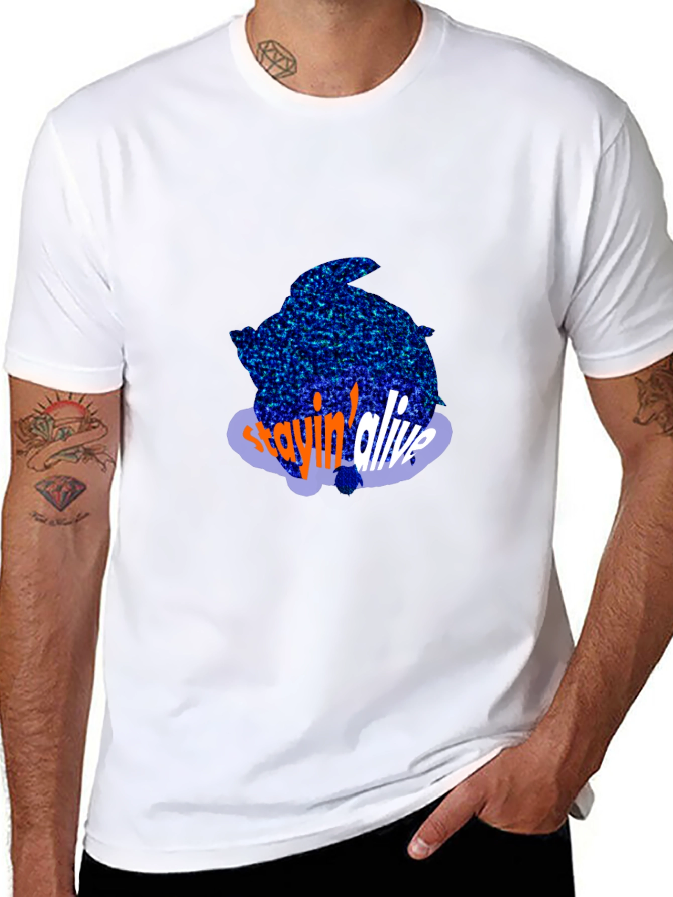 Stayin Alive Graphic Tee