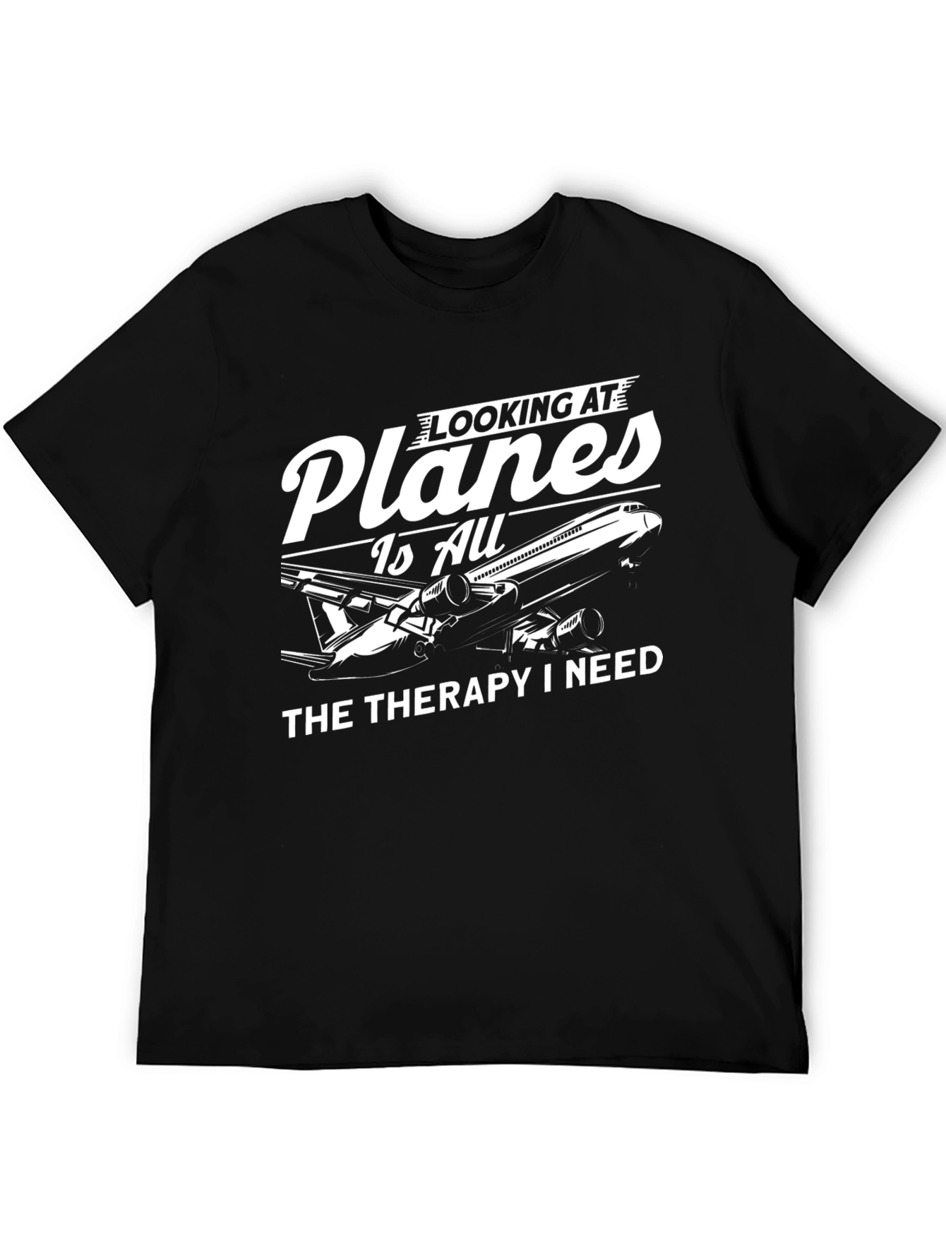 Looking at Planes T-Shirt | Aviation Therapy