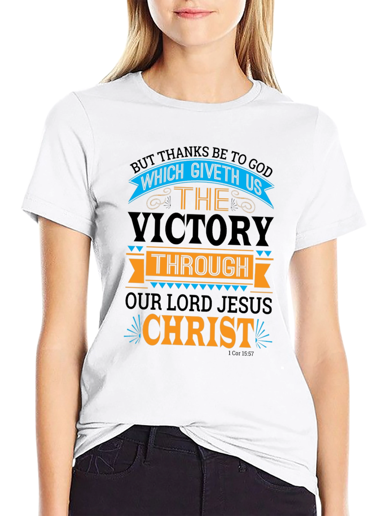 Faith-Based T-Shirt: Victory Through Christ