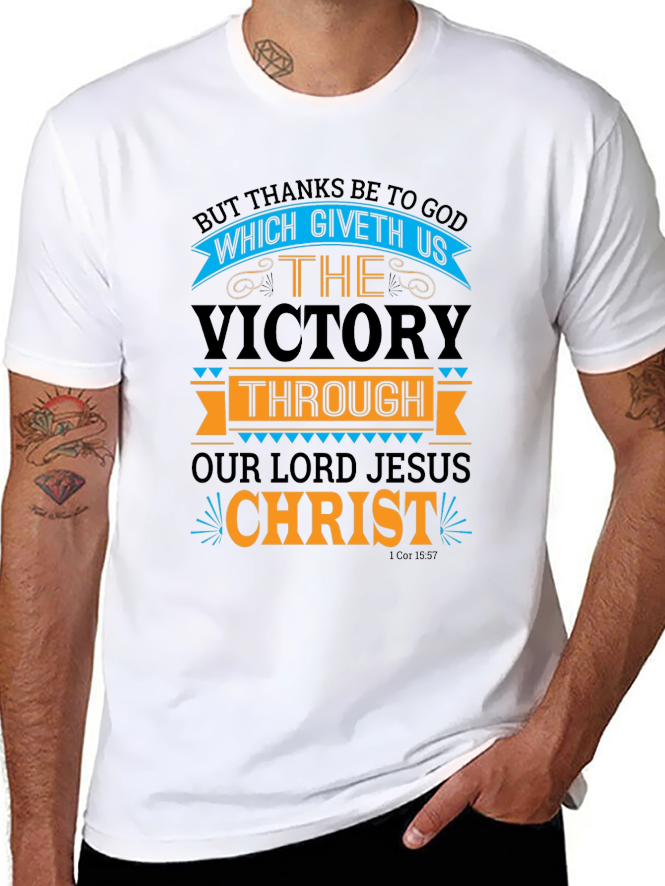 Faith-Based T-Shirt: Victory Through Christ