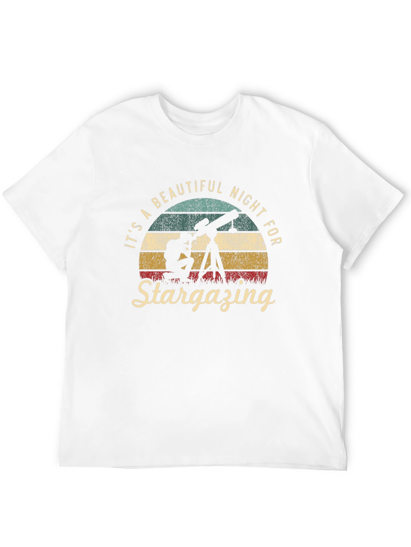 Stargazing T-Shirt - Beautiful Night Sky Tee