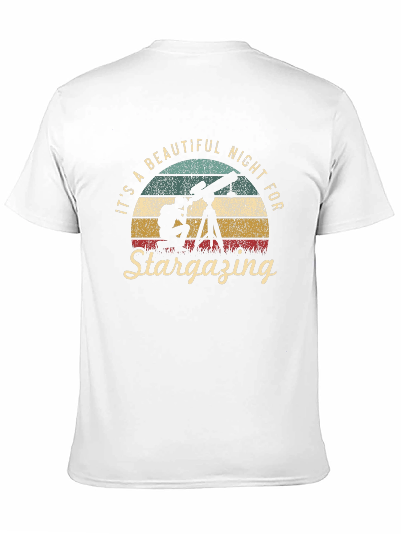 Stargazing T-Shirt - Beautiful Night Sky Tee