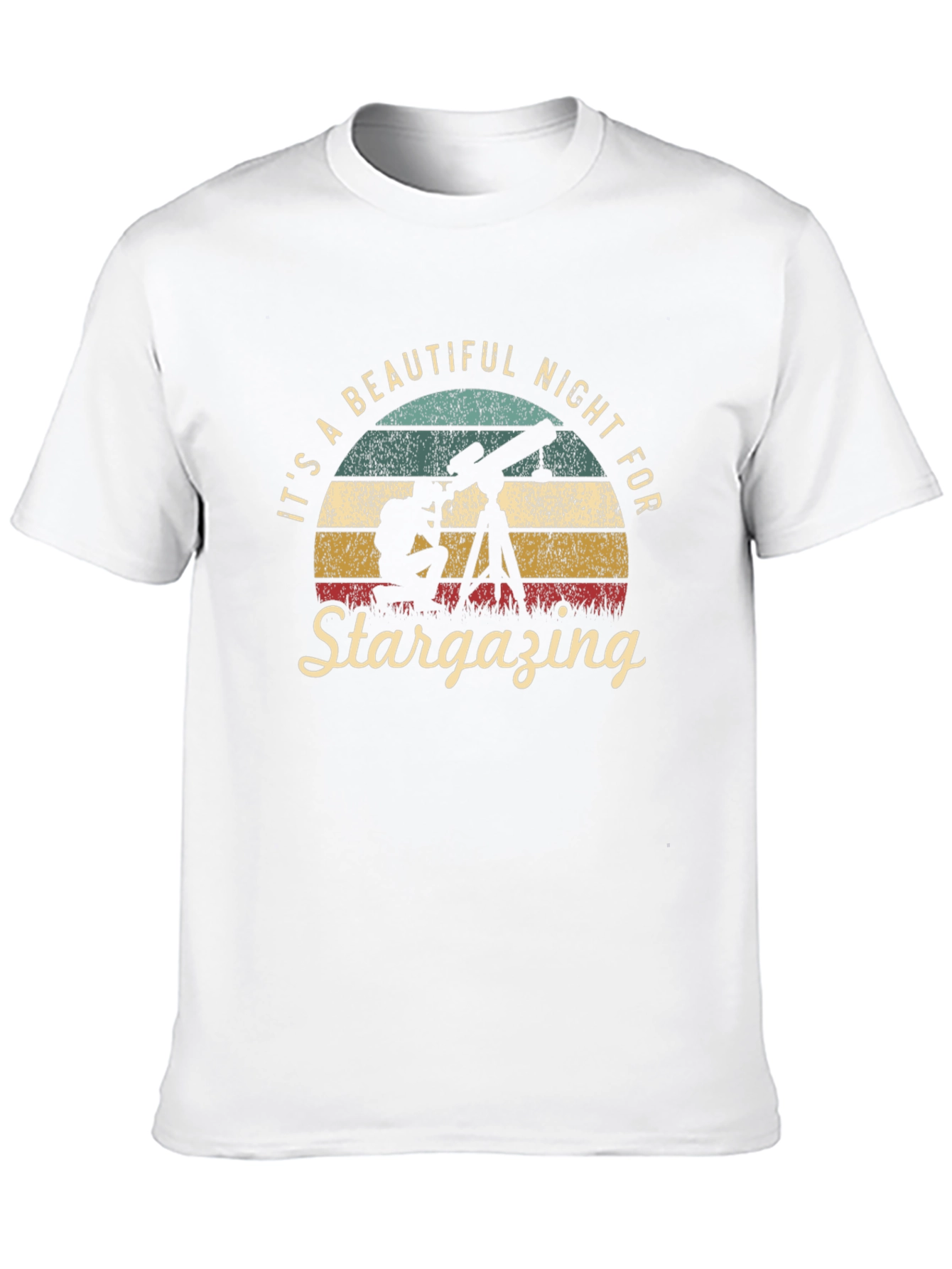 Stargazing T-Shirt - Beautiful Night Sky Tee