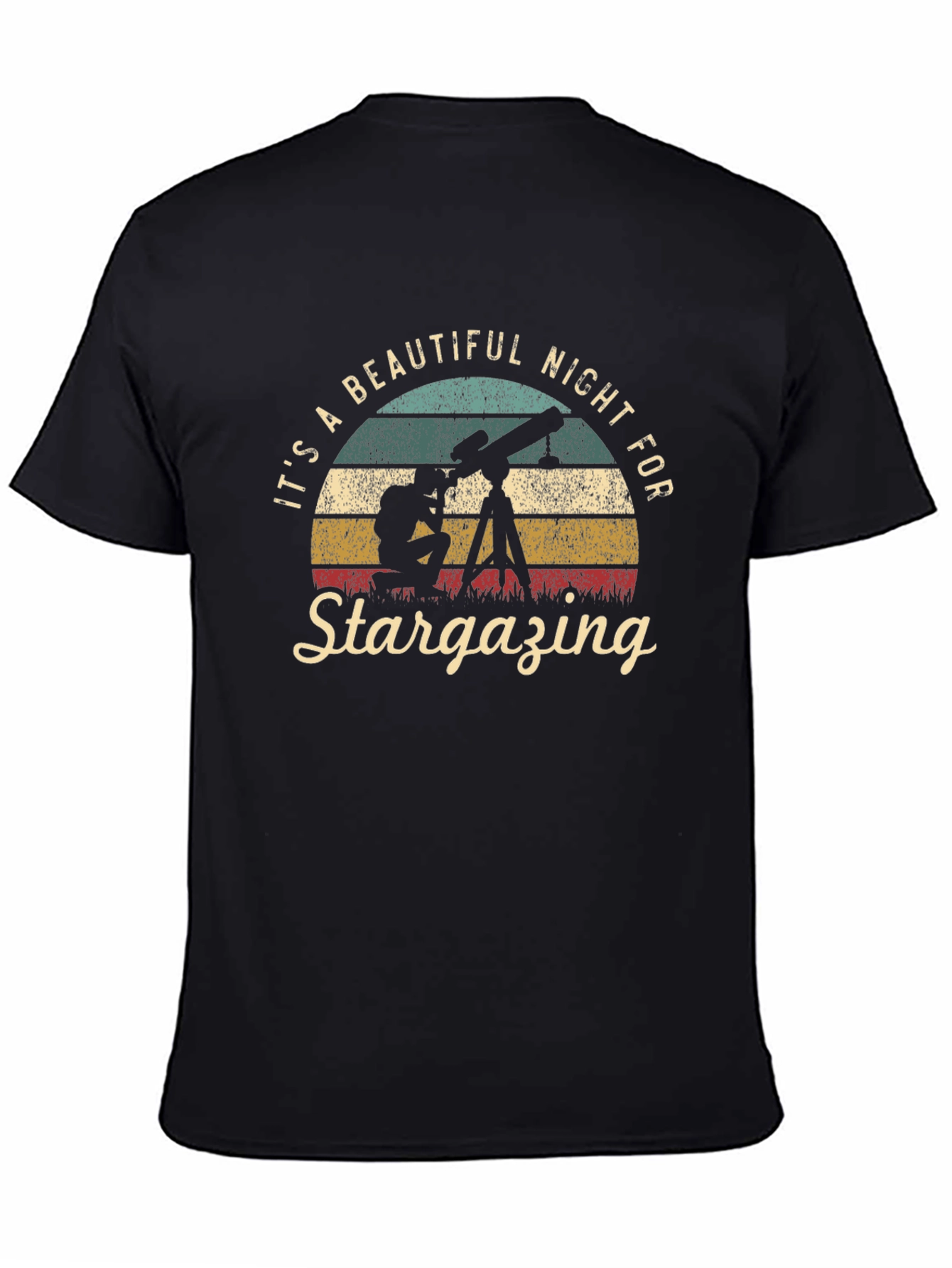 Stargazing T-Shirt - Beautiful Night Sky Tee