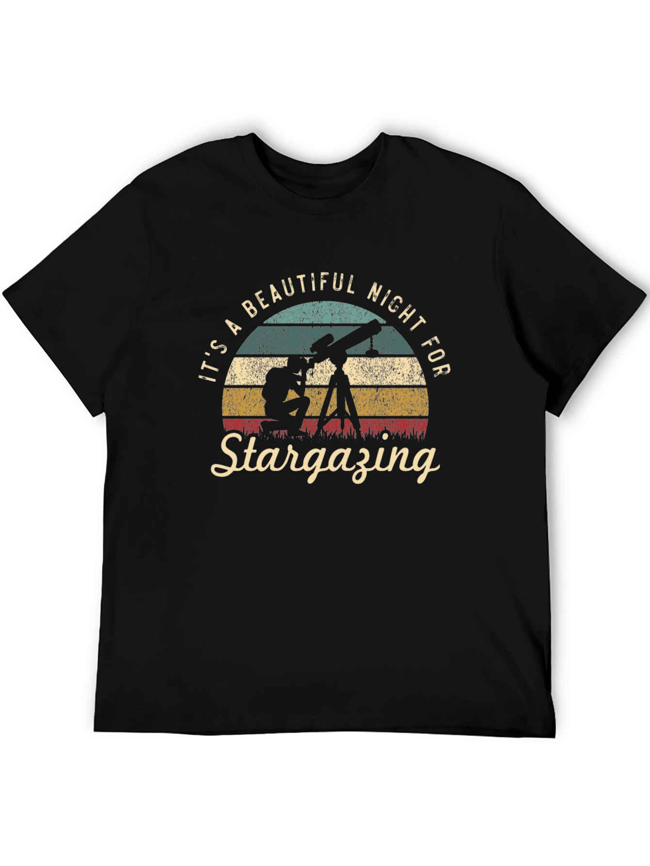 Stargazing T-Shirt - Beautiful Night Sky Tee