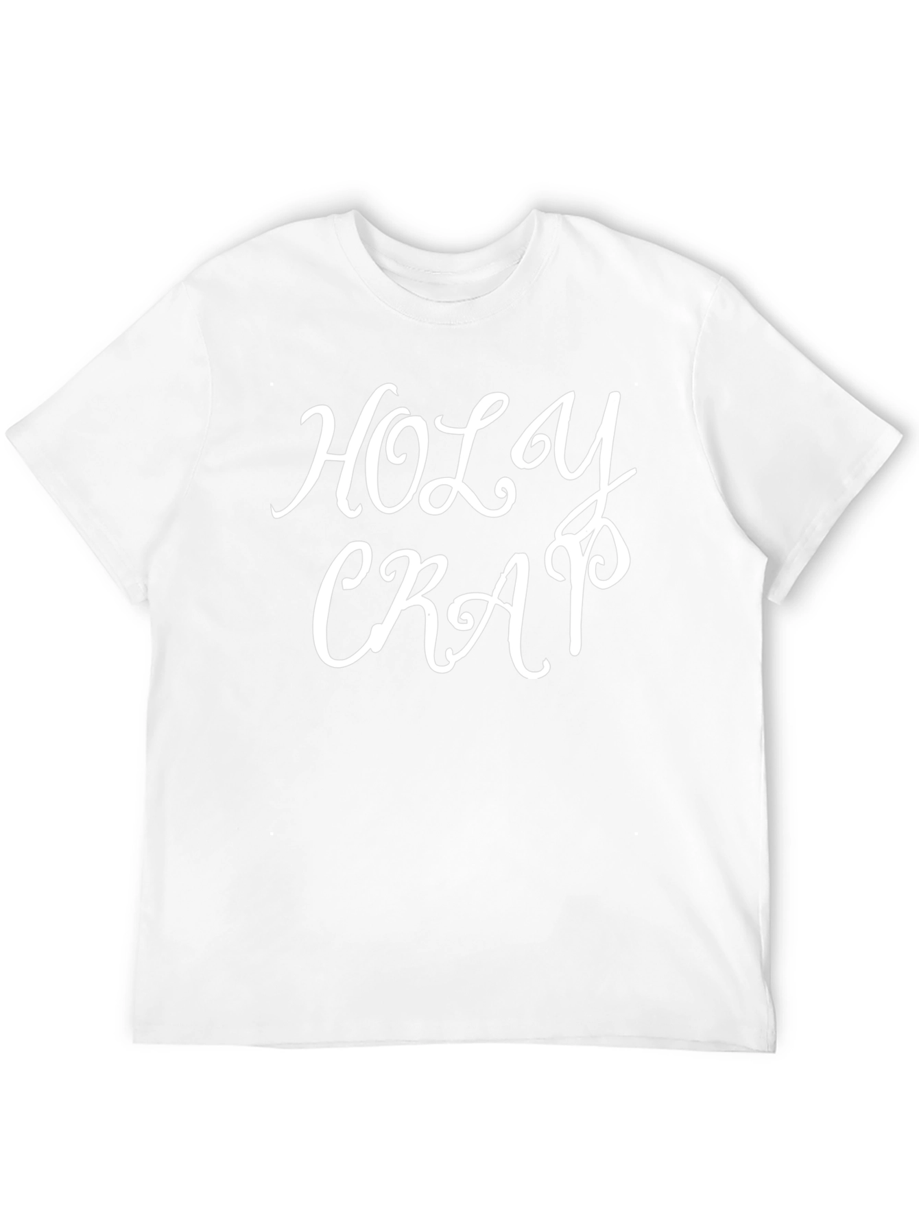 Holy Crap Graphic Tee - Black Crewneck T-Shirt