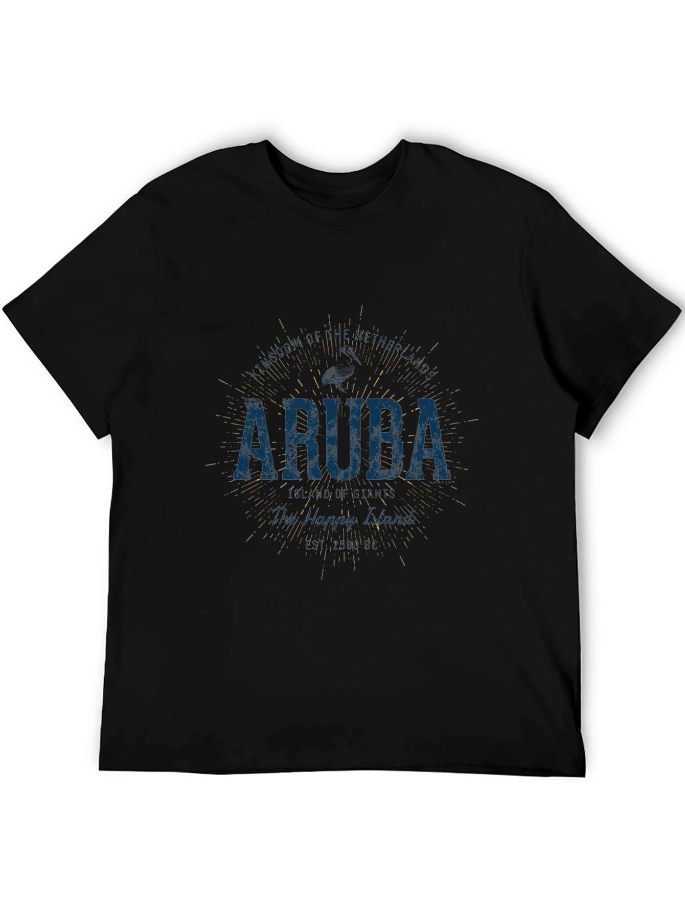 Aruba Graphic Print Crew Neck T-Shirt