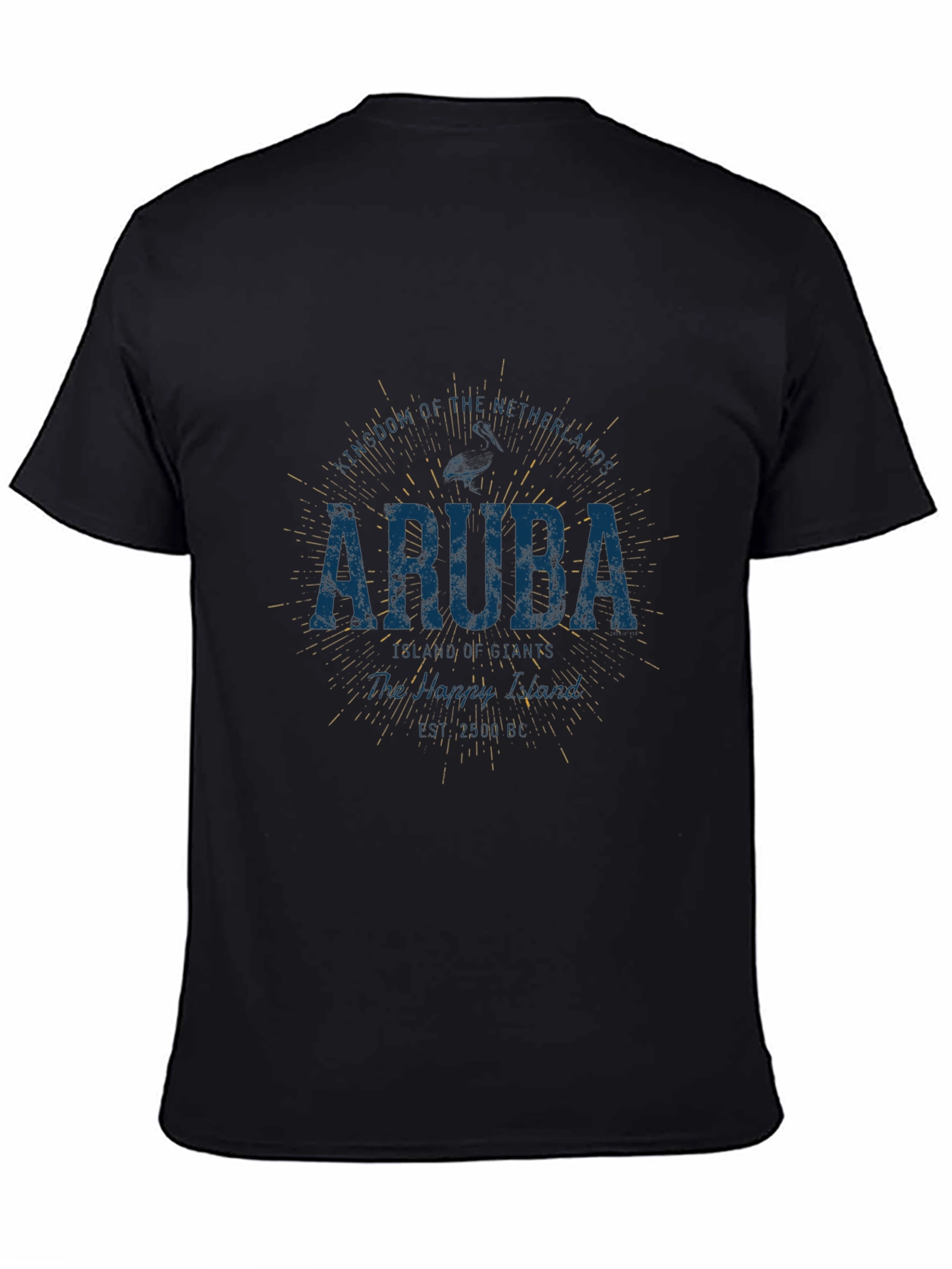 Aruba Graphic Print Crew Neck T-Shirt