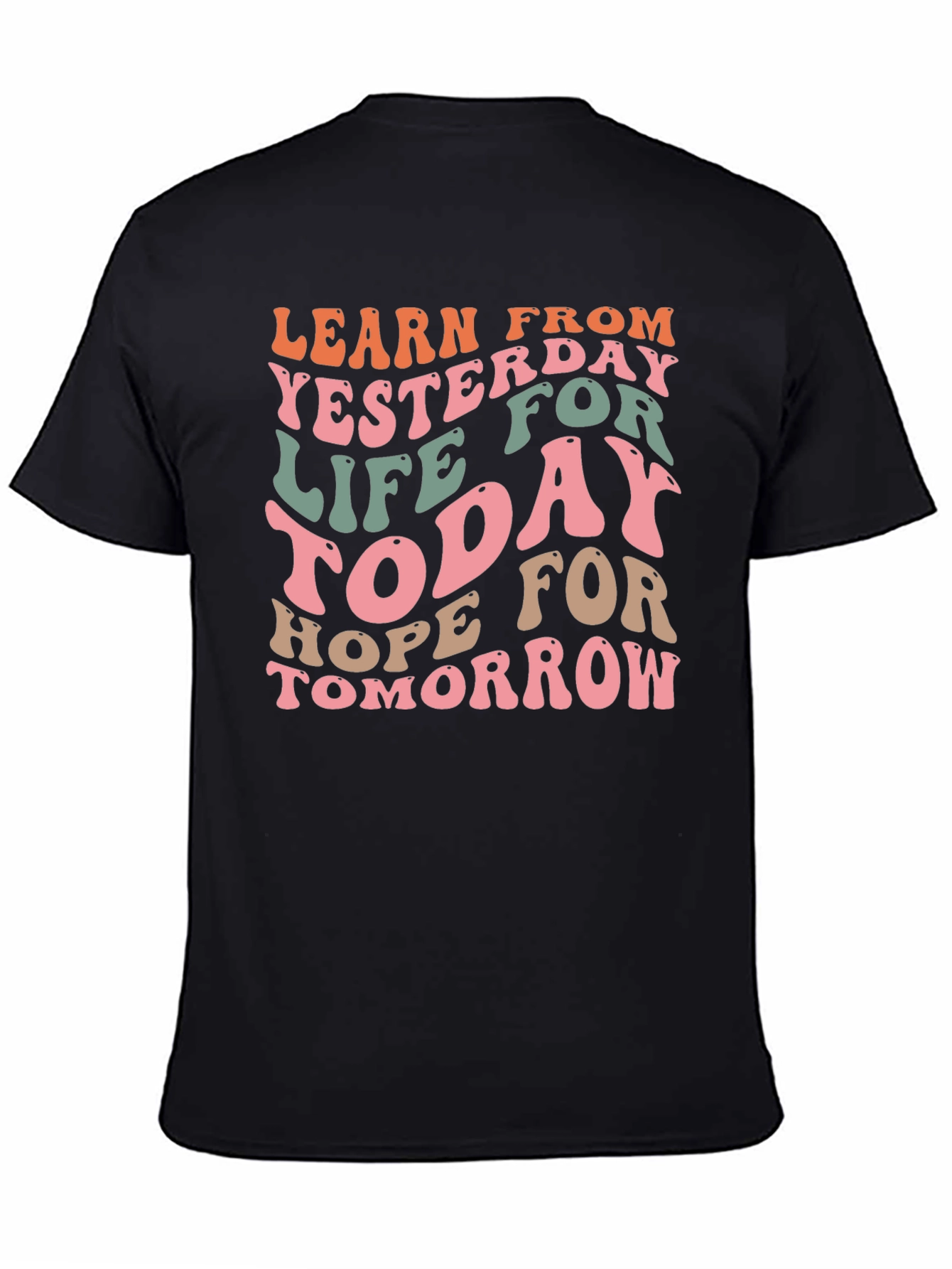 Retro Learn From Yesterday Graphic T-Shirt