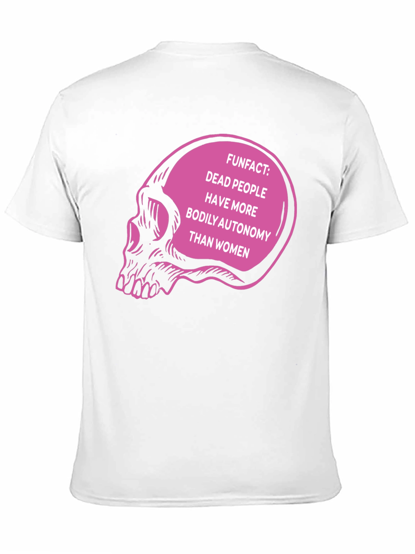 Bodily Autonomy Skull T-Shirt