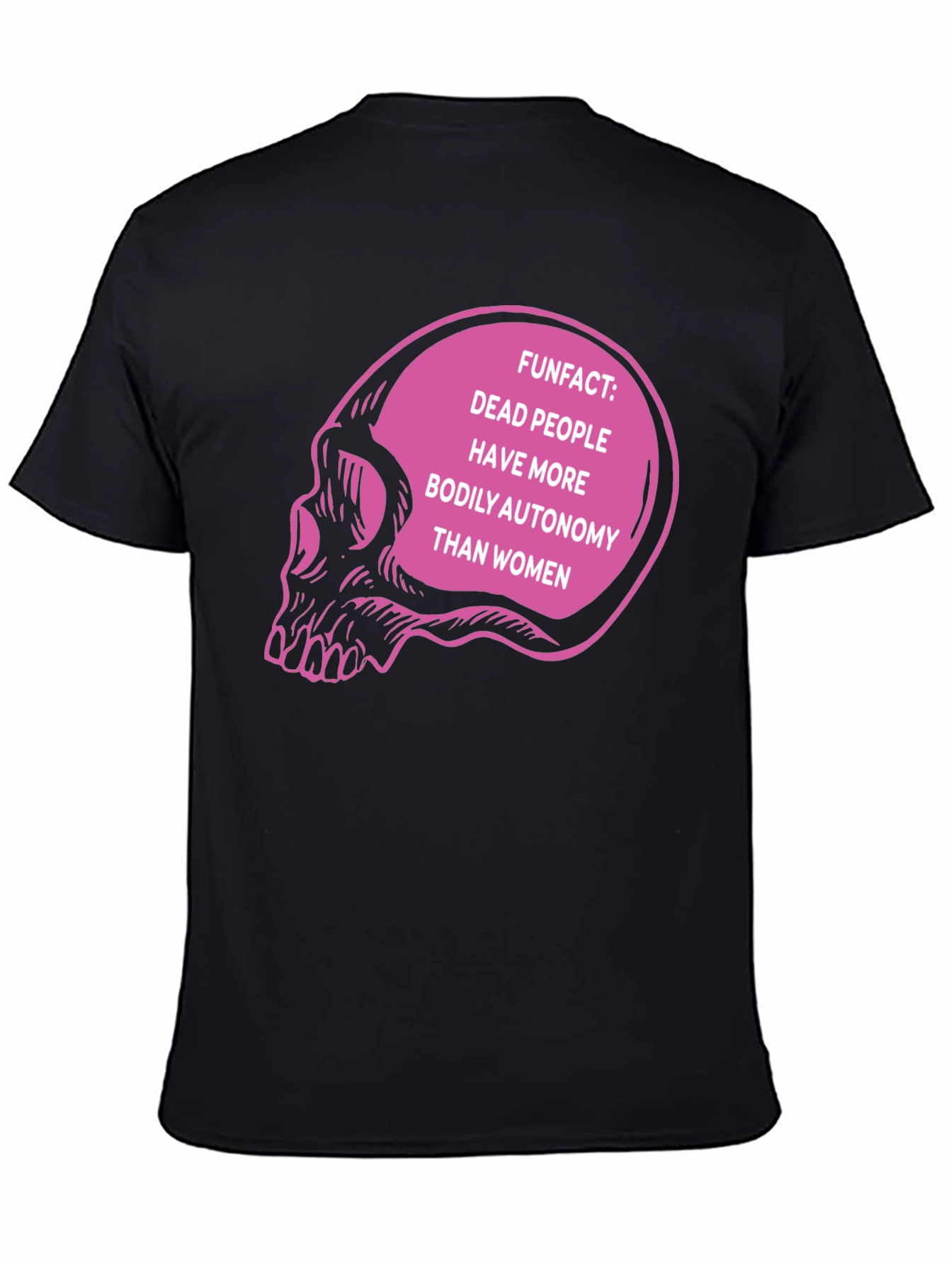 Bodily Autonomy Skull T-Shirt