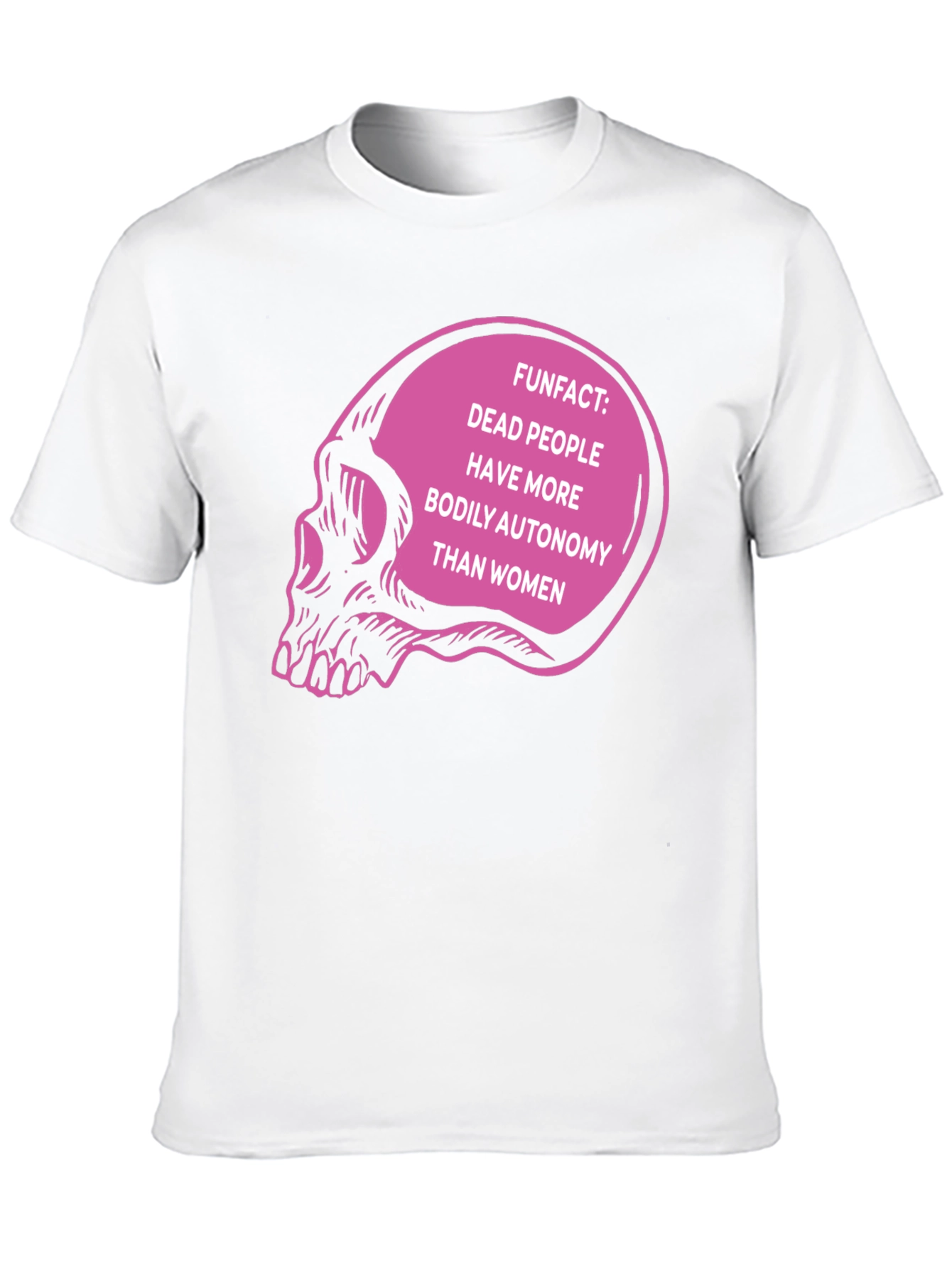 Bodily Autonomy Skull T-Shirt