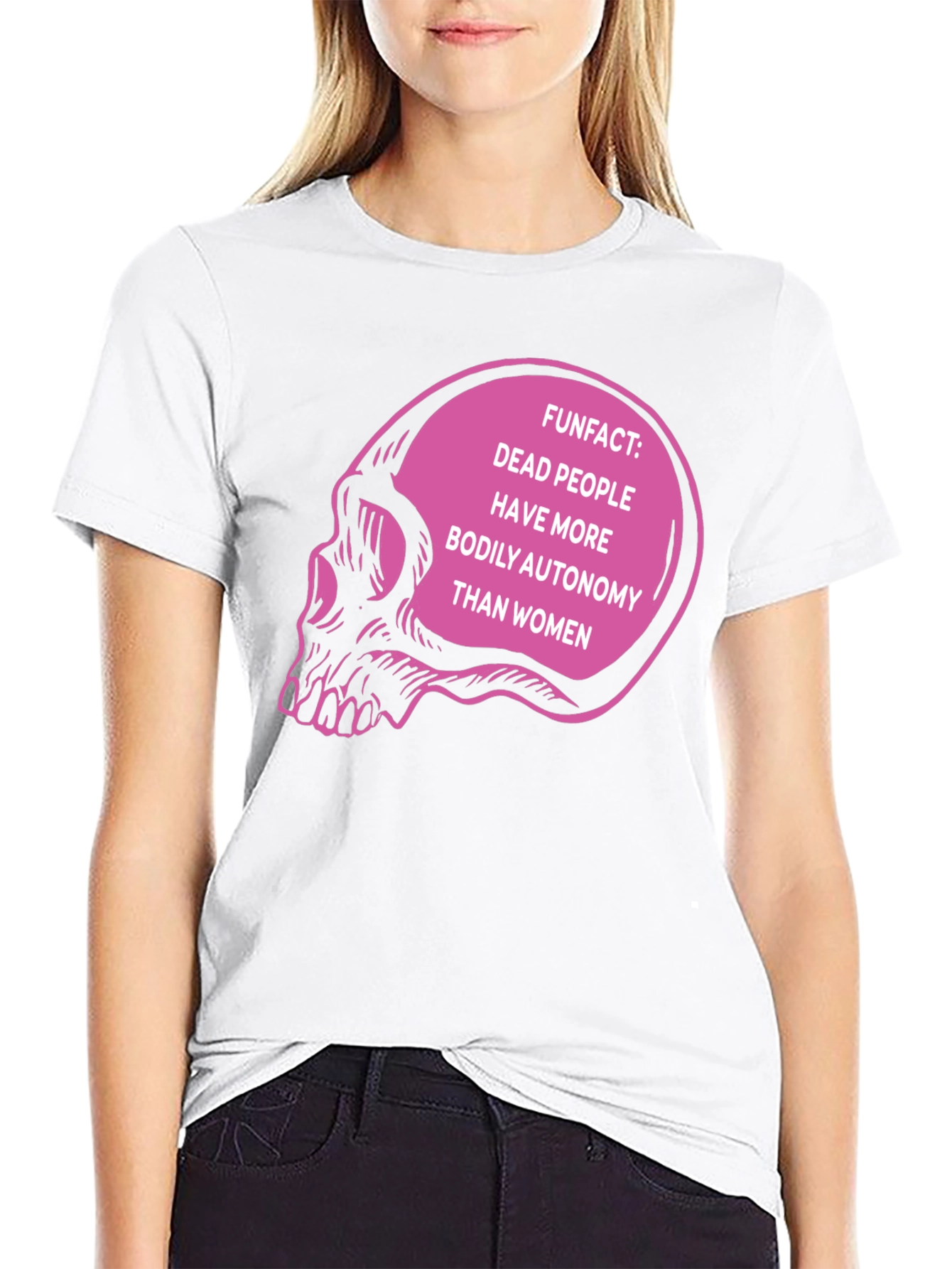 Bodily Autonomy Skull T-Shirt