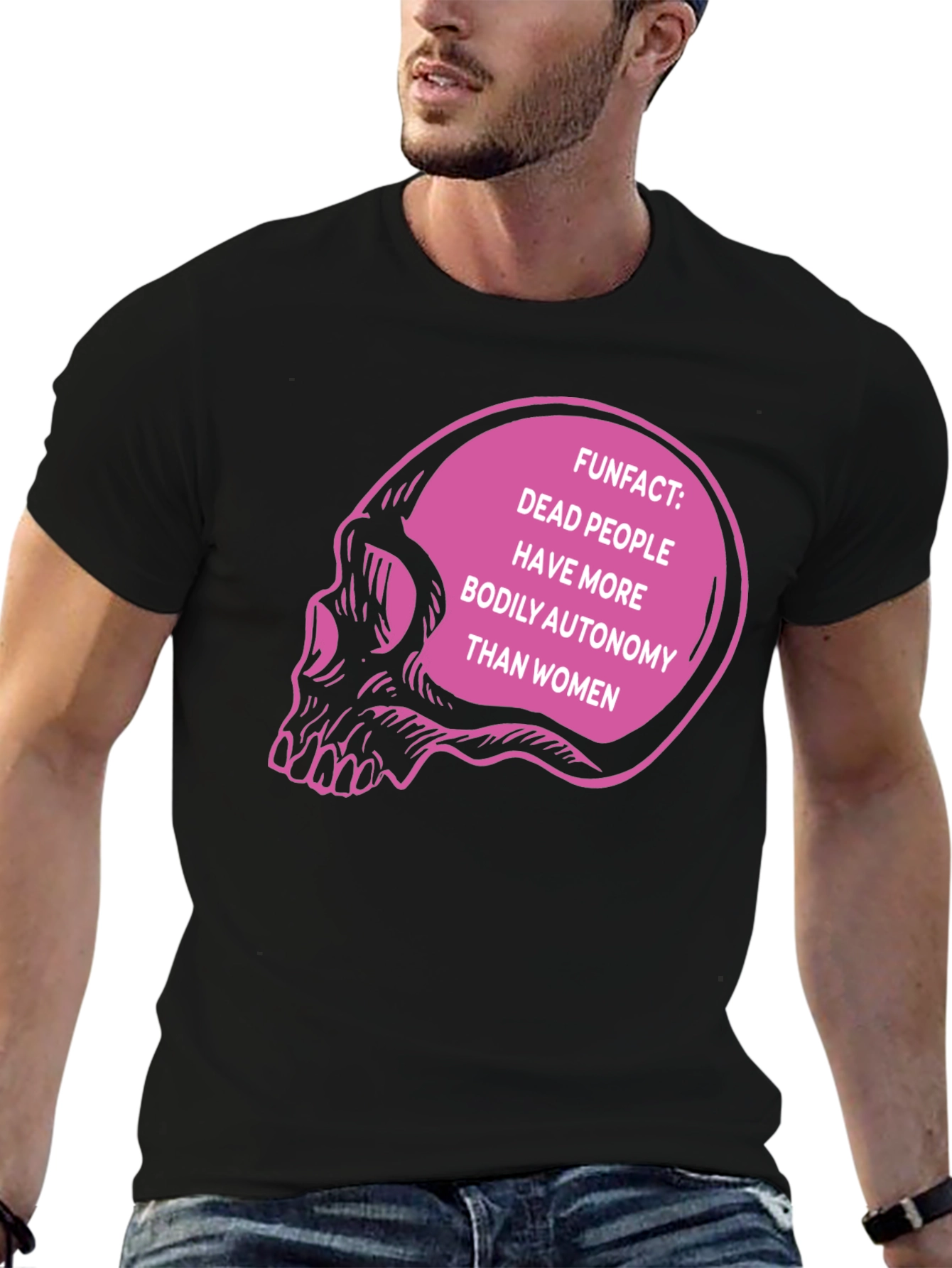 Bodily Autonomy Skull T-Shirt