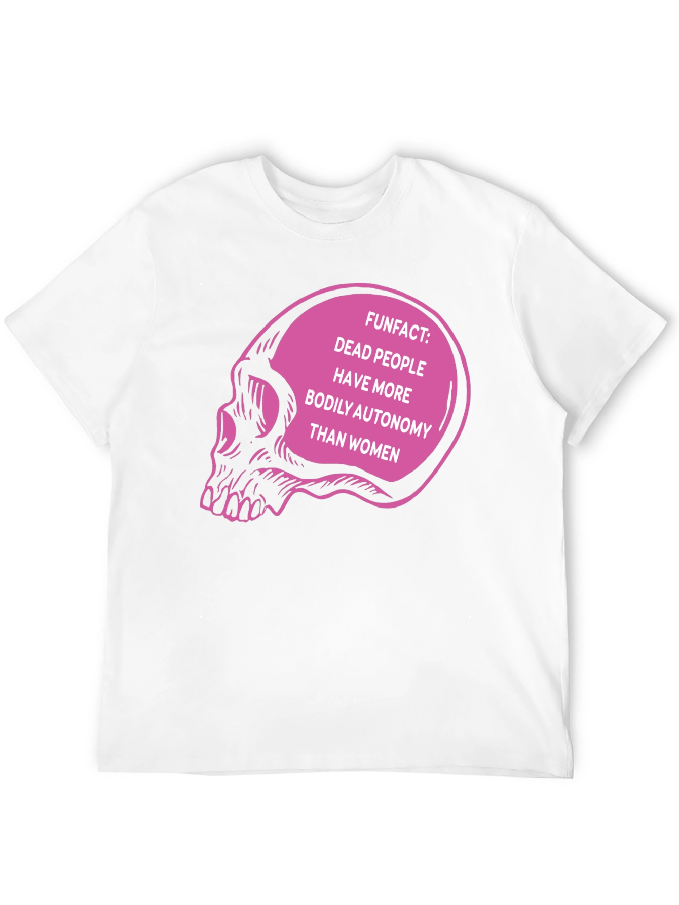 Bodily Autonomy Skull T-Shirt