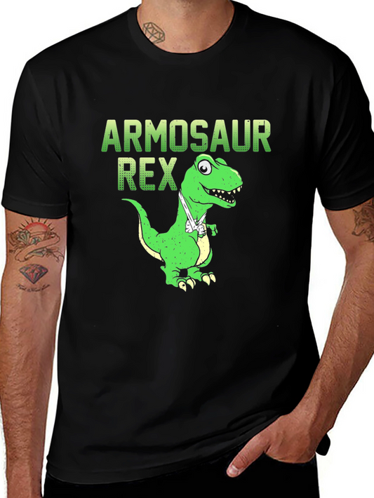 Armosaur Rex T-Shirt - Funny Dinosaur Tee