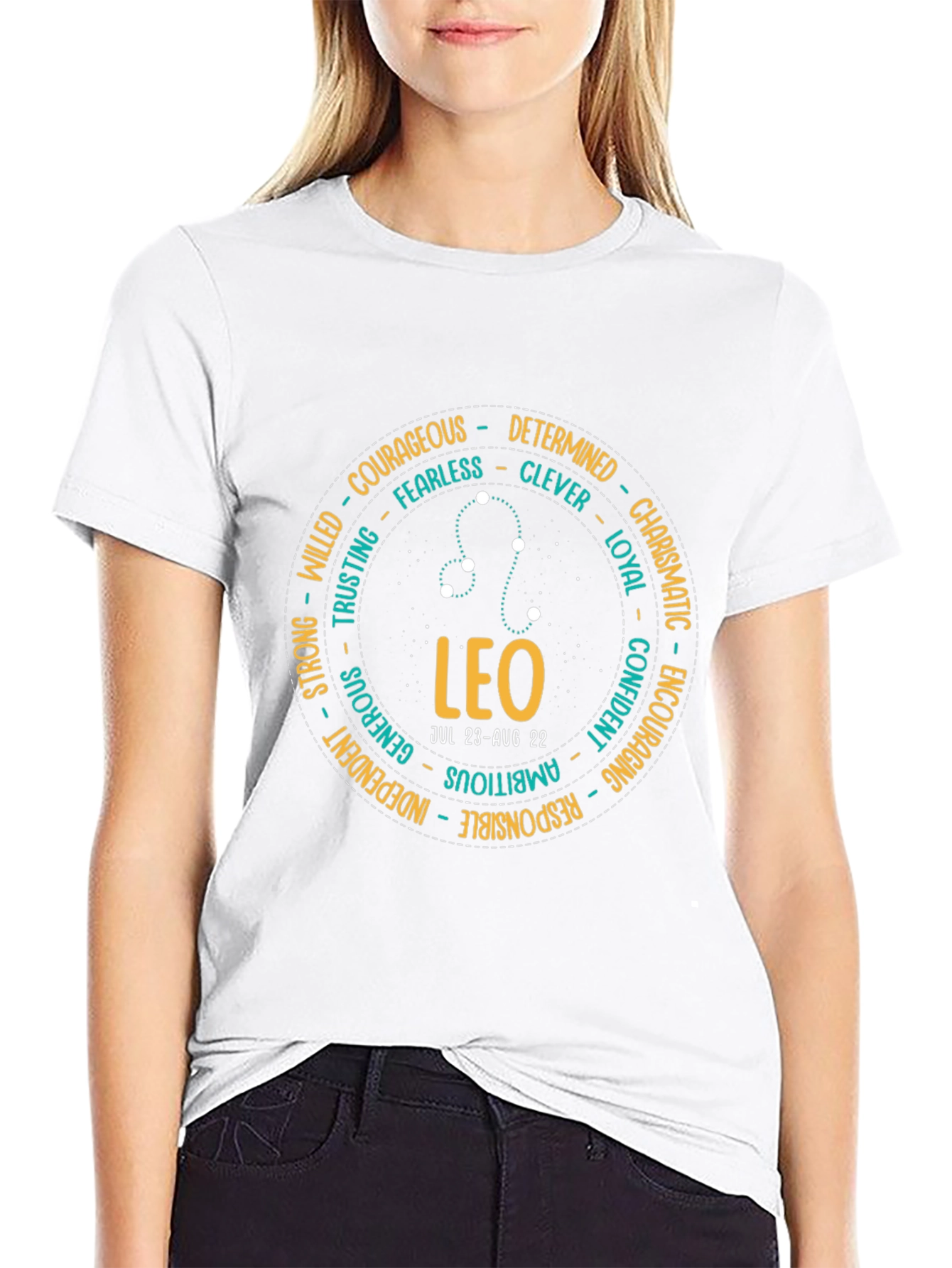 Leo Zodiac Sign T-Shirt