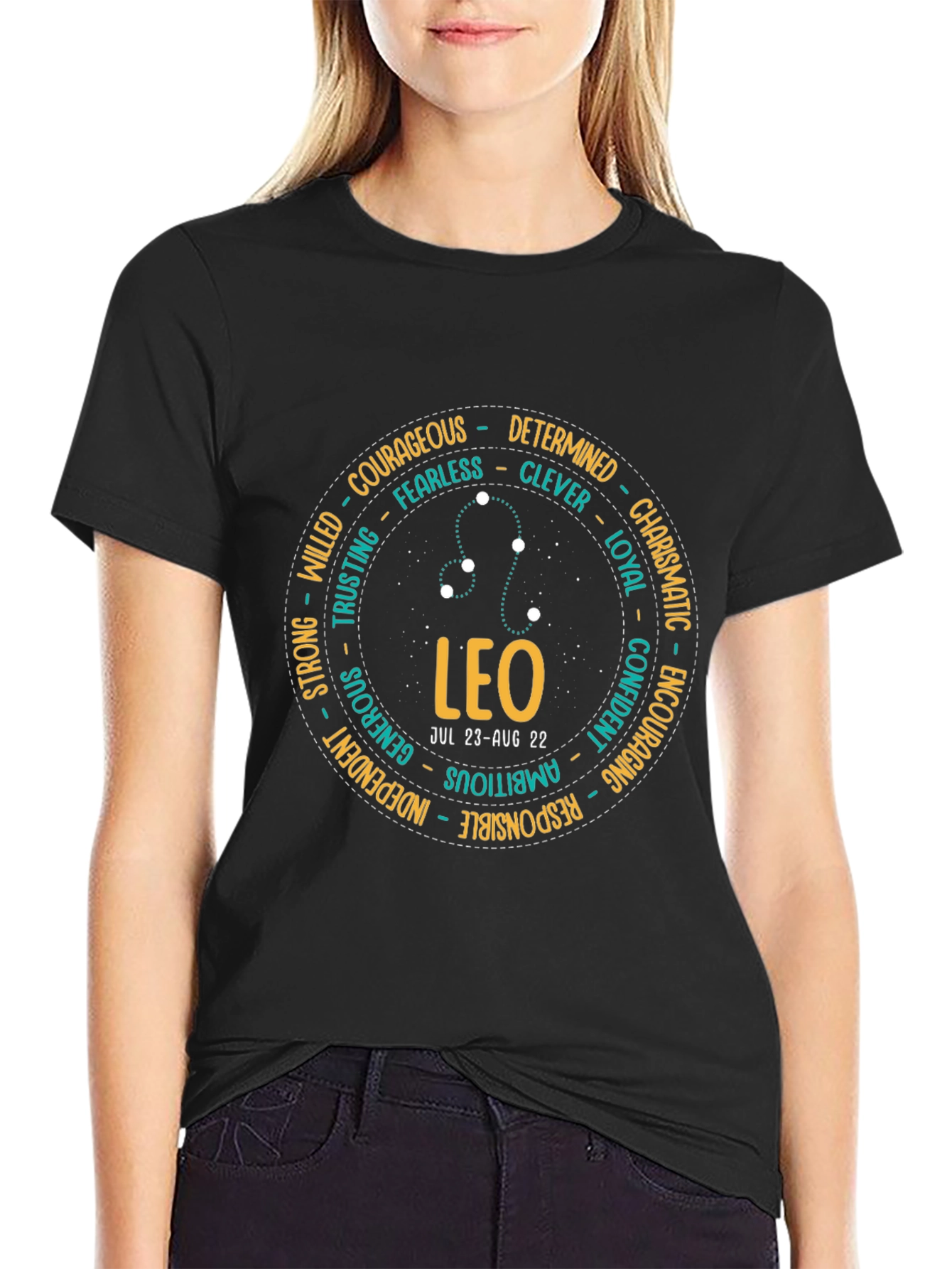 Leo Zodiac Sign T-Shirt