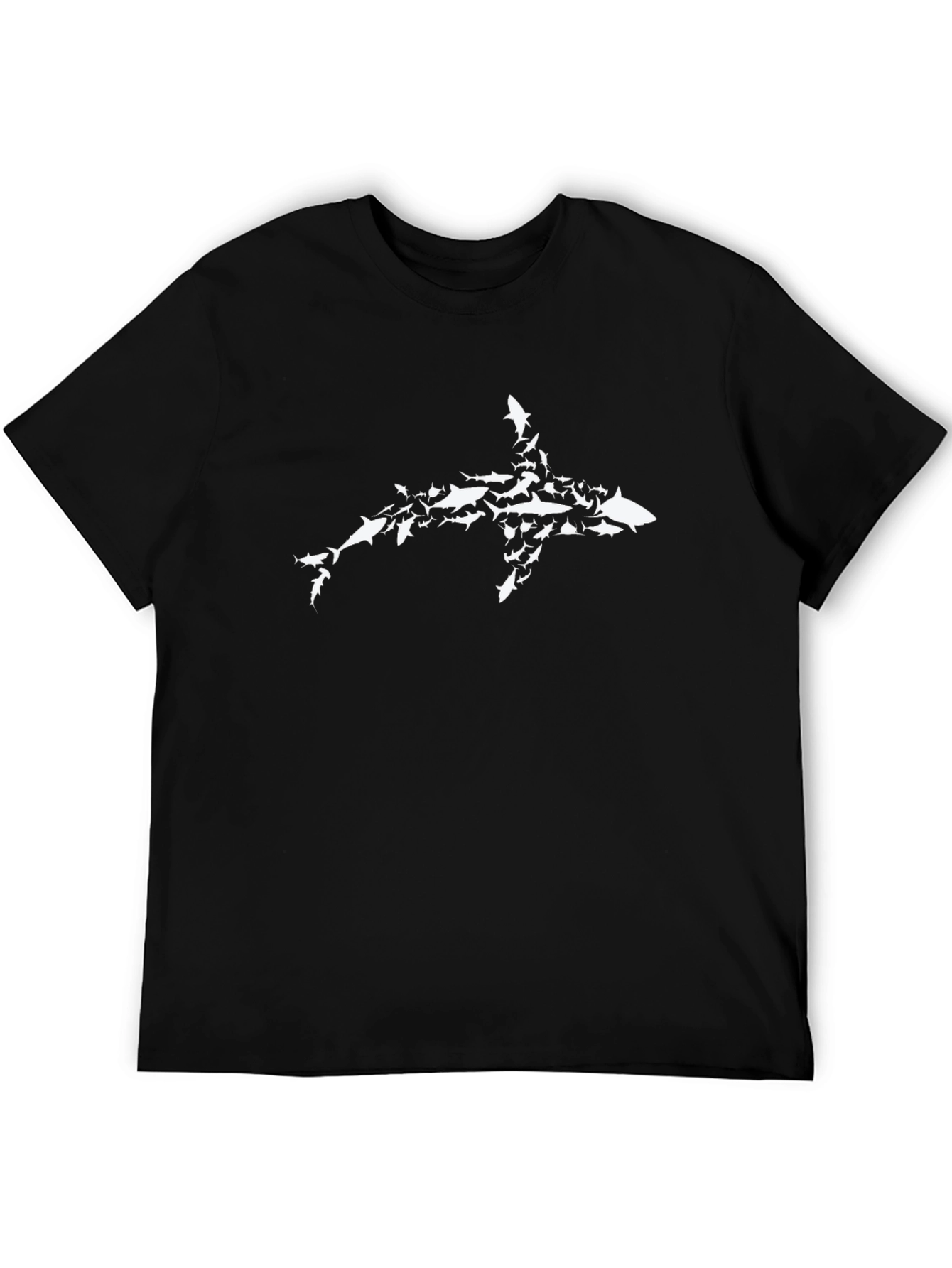 Shark T-Shirt - School of Sharks Design