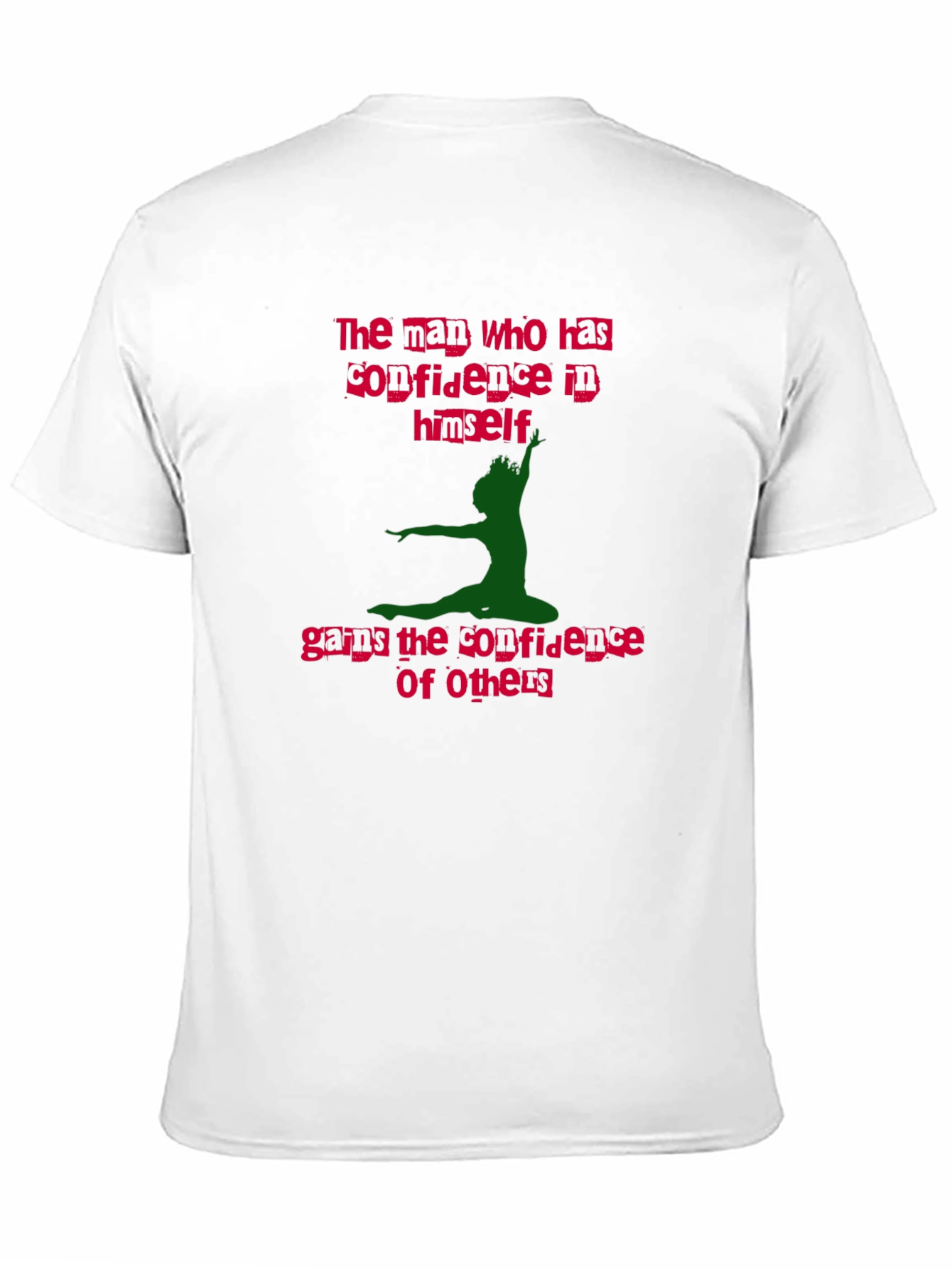 Confidence Graphic Tee - Mens Black T-Shirt