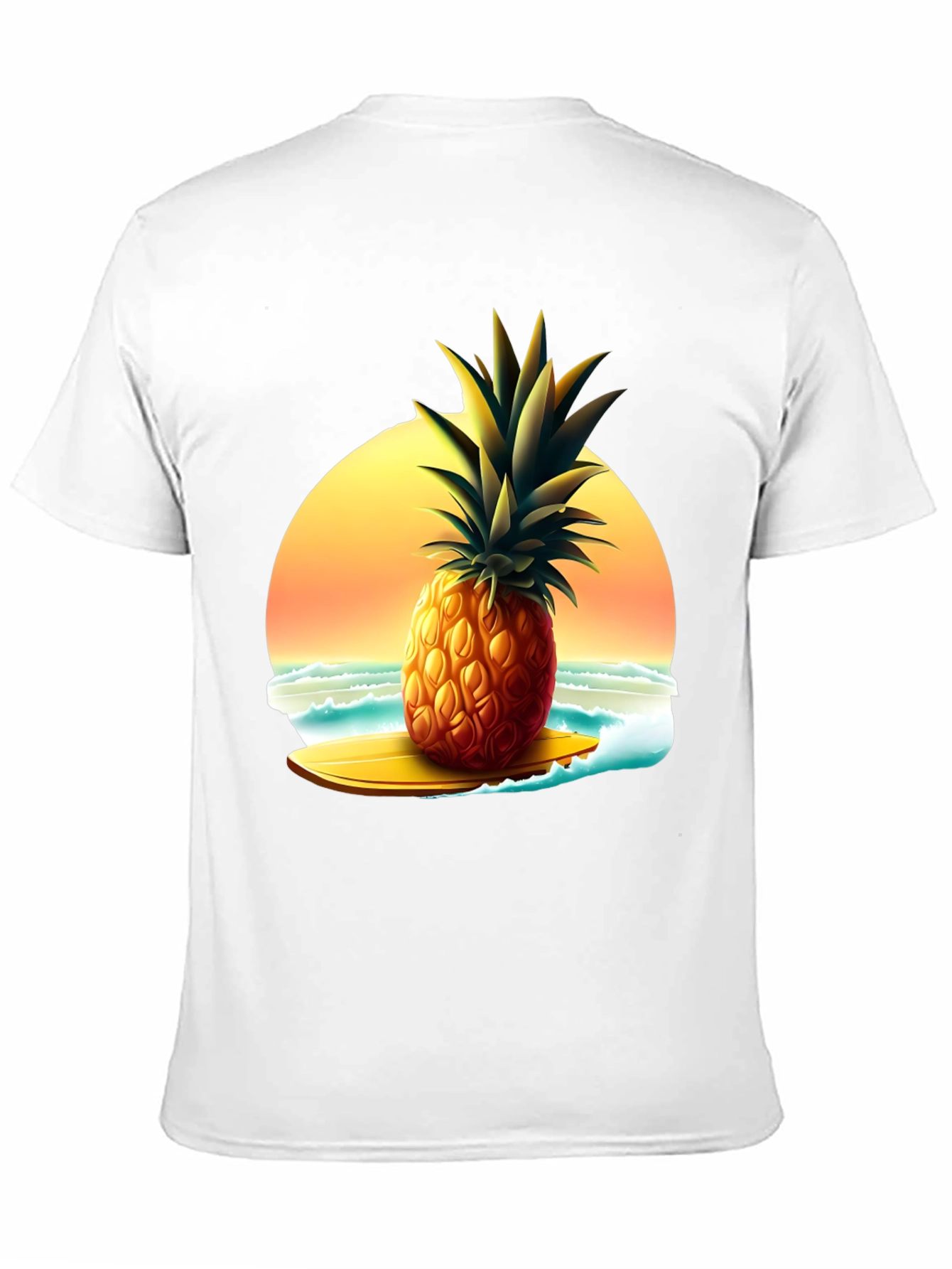 Tropical Pineapple Surf T-Shirt