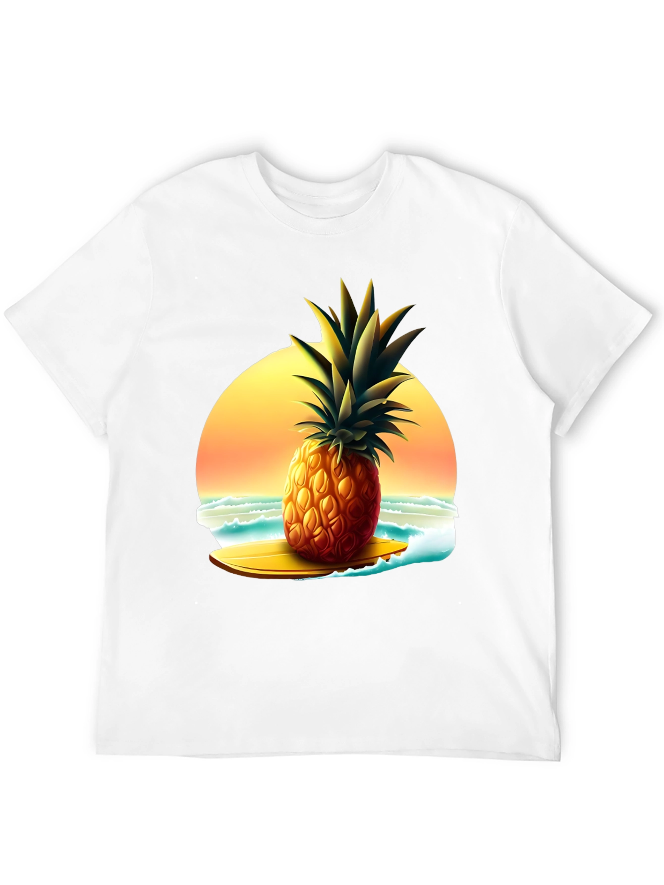 Tropical Pineapple Surf T-Shirt