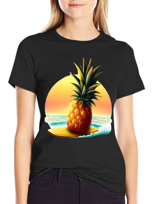 Tropical Pineapple Surf T-Shirt