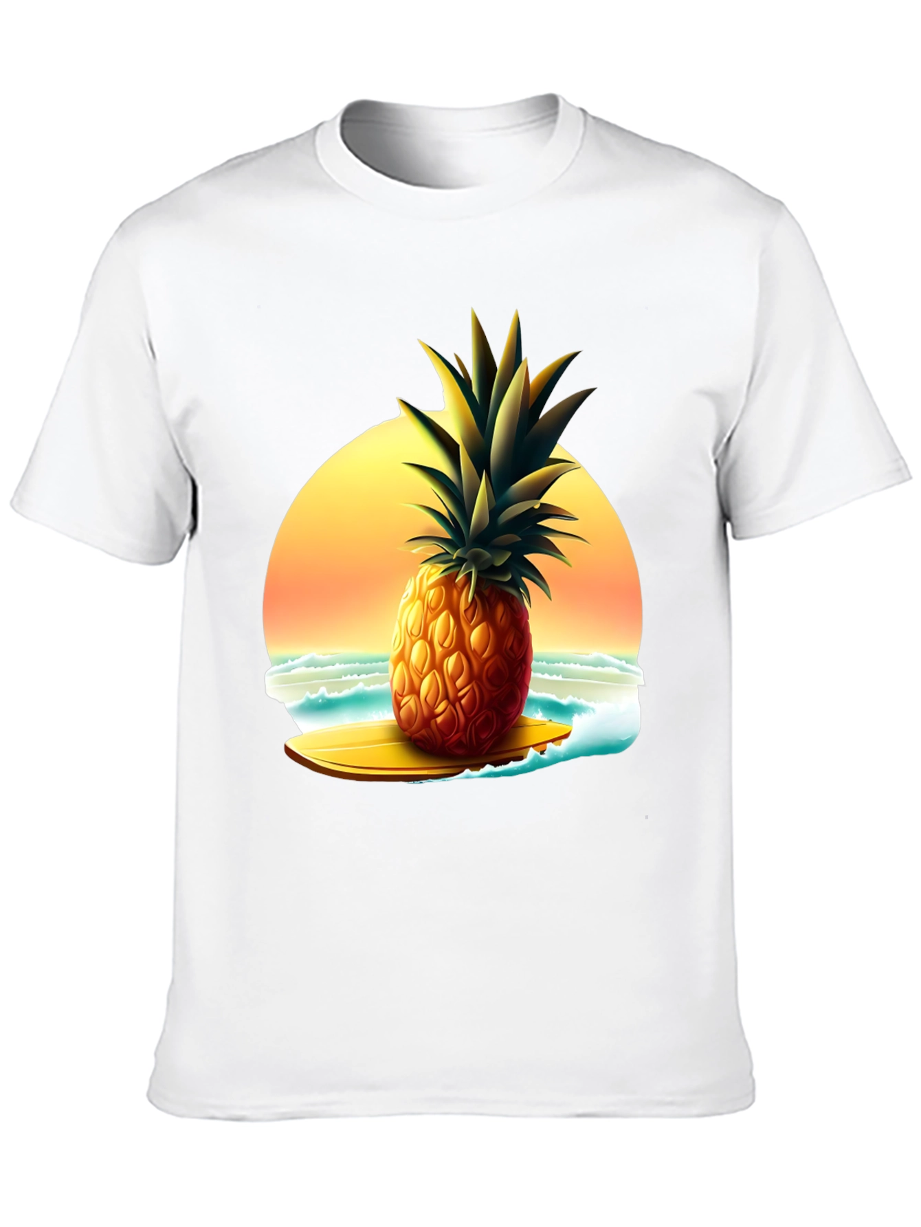 Tropical Pineapple Surf T-Shirt