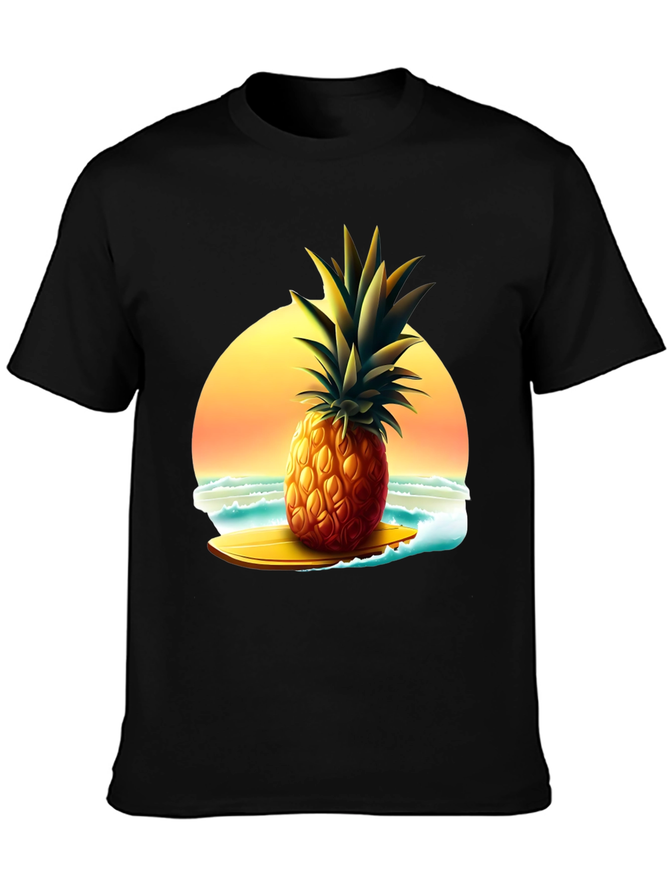 Tropical Pineapple Surf T-Shirt