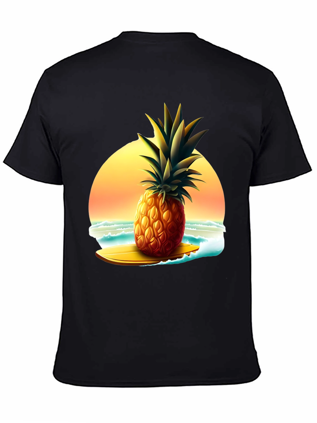 Tropical Pineapple Surf T-Shirt