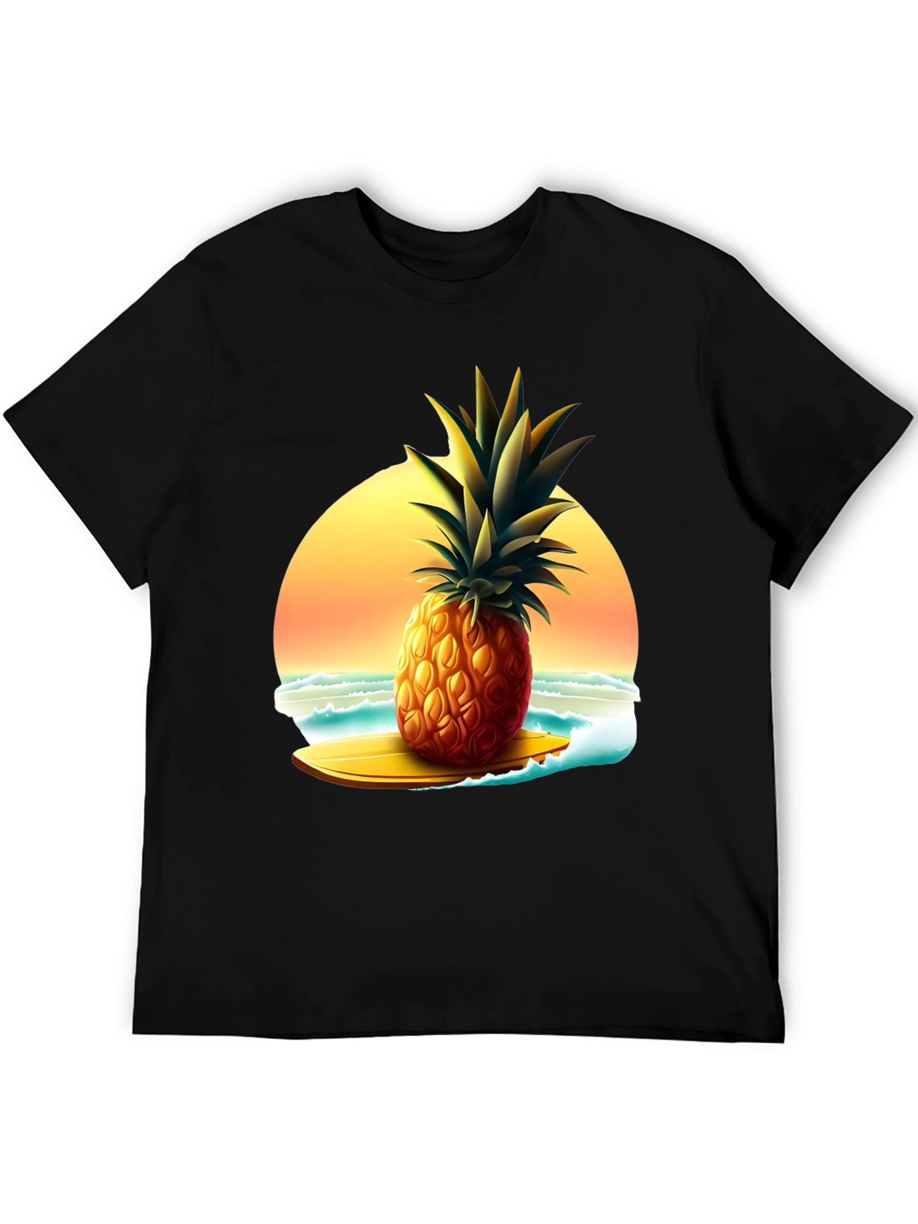 Tropical Pineapple Surf T-Shirt
