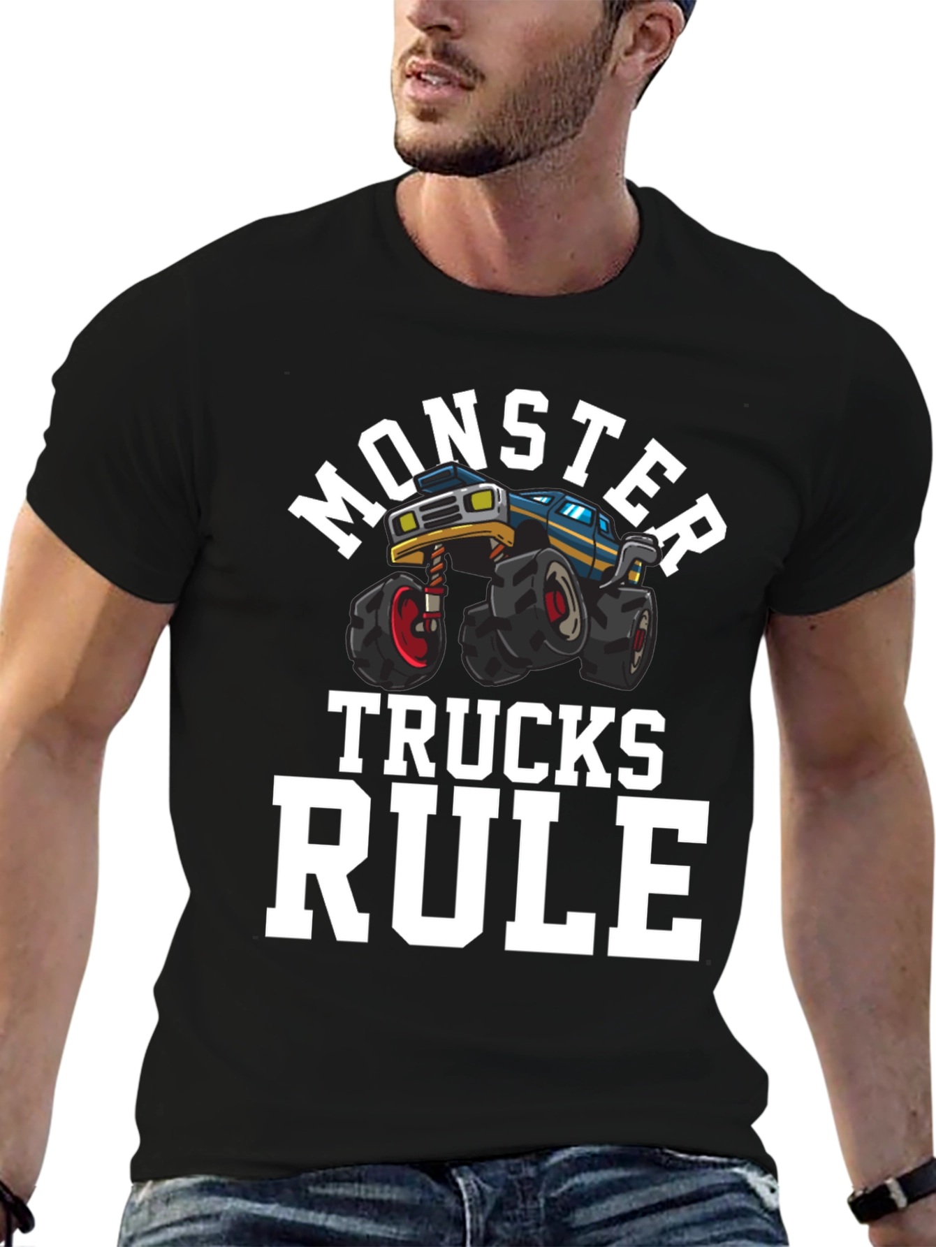 Monster Trucks Rule Graphic Tee